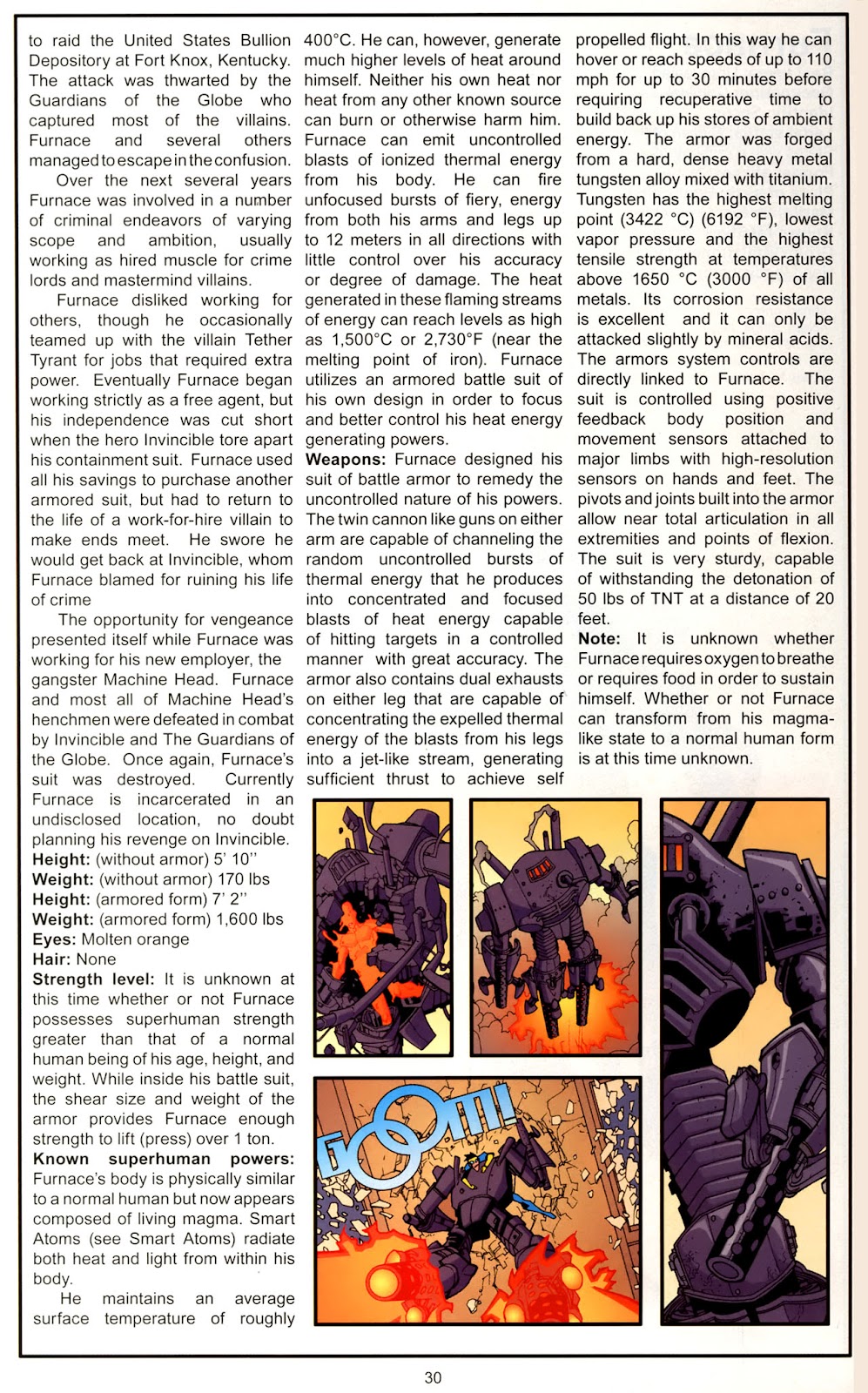 The Official Handbook of the Invincible Universe issue 1 - Page 32