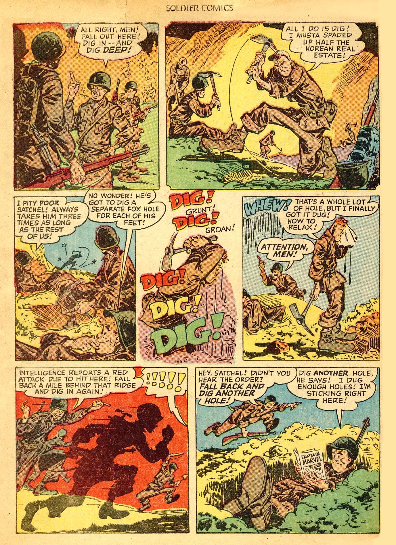 Read online Soldier Comics comic -  Issue #1 - 31