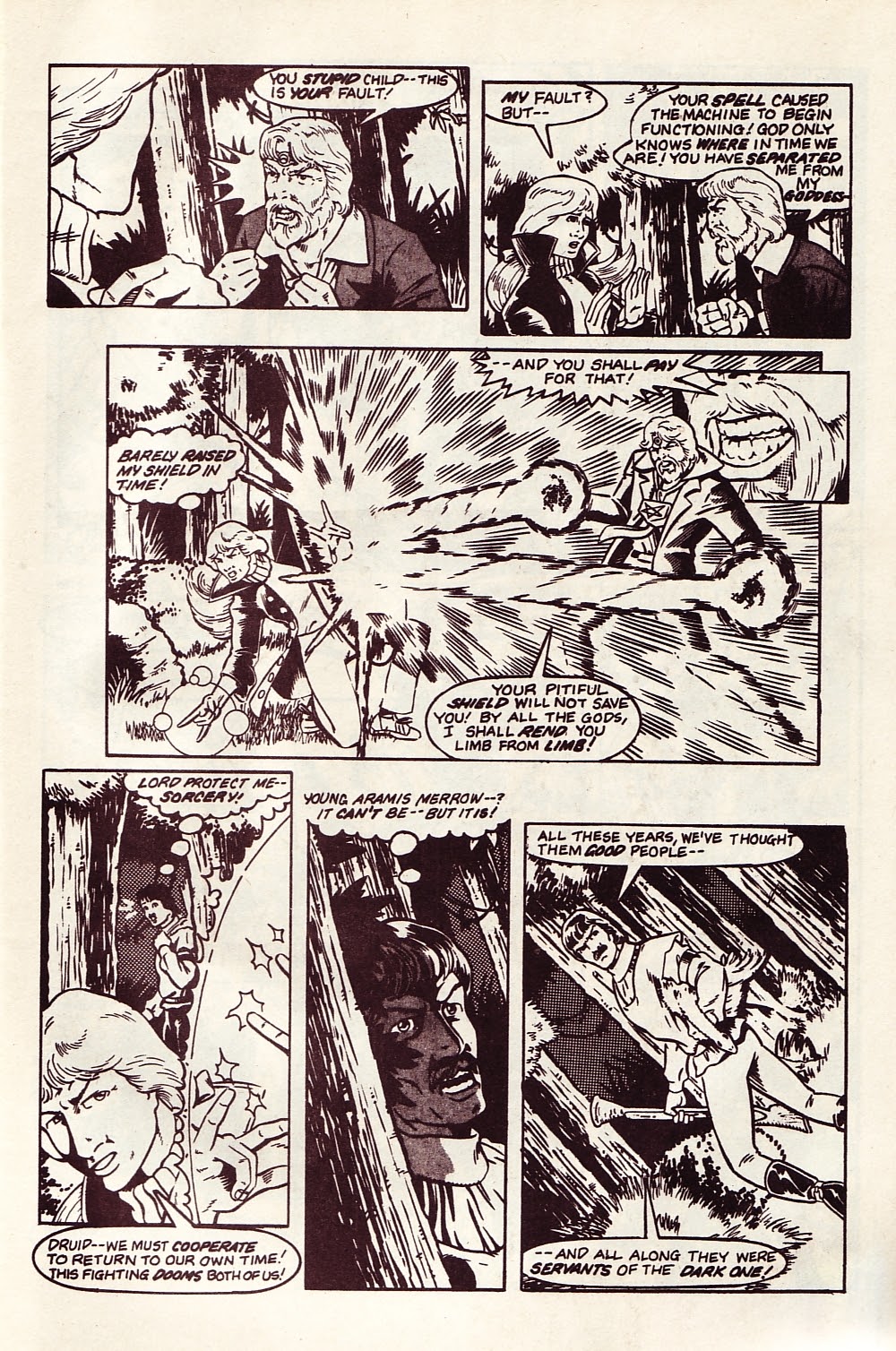 Read online Aramis comic -  Issue #2 - 19
