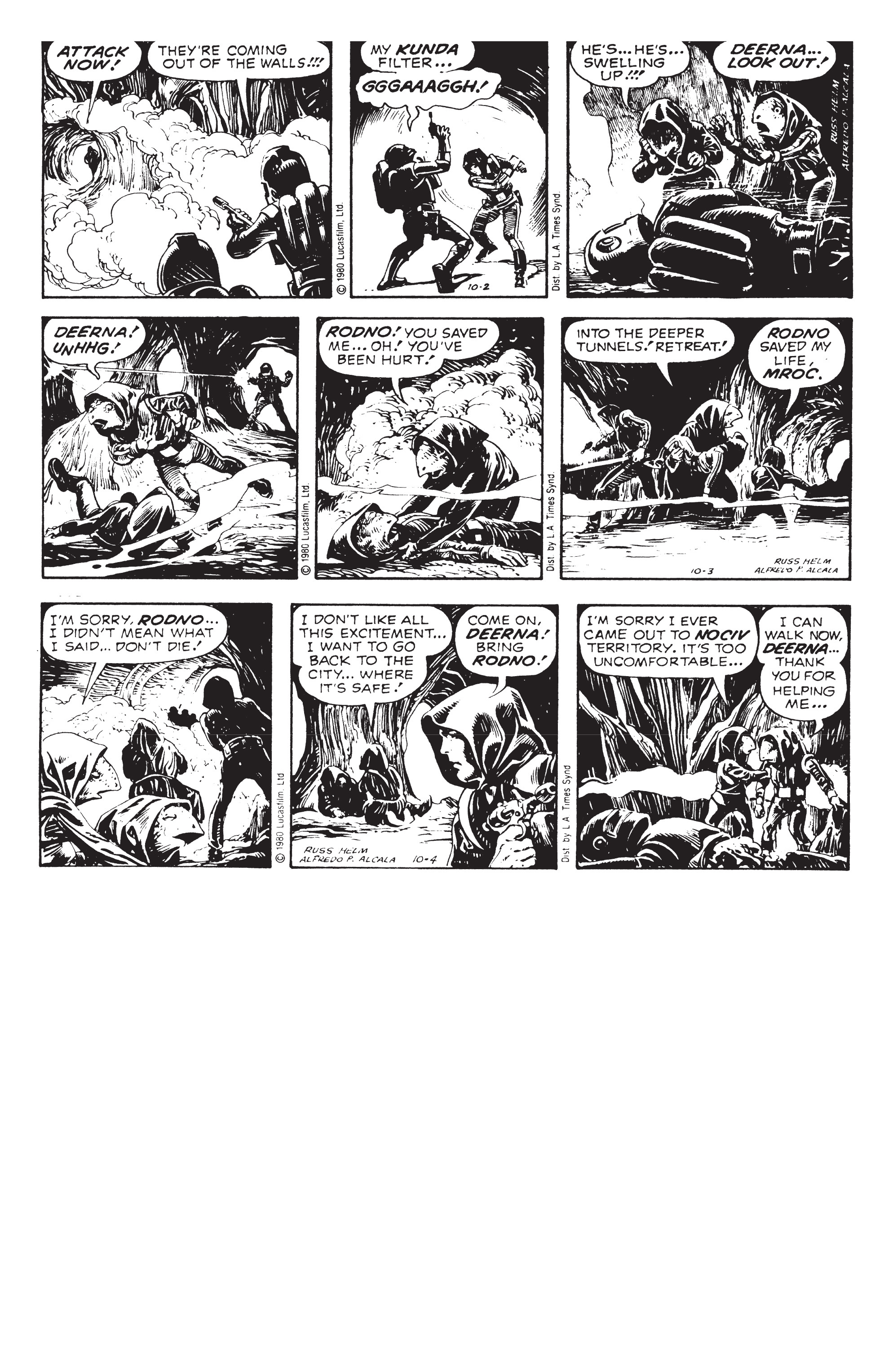 Read online Star Wars Legends: The Newspaper Strips - Epic Collection comic -  Issue # TPB (Part 4) - 3