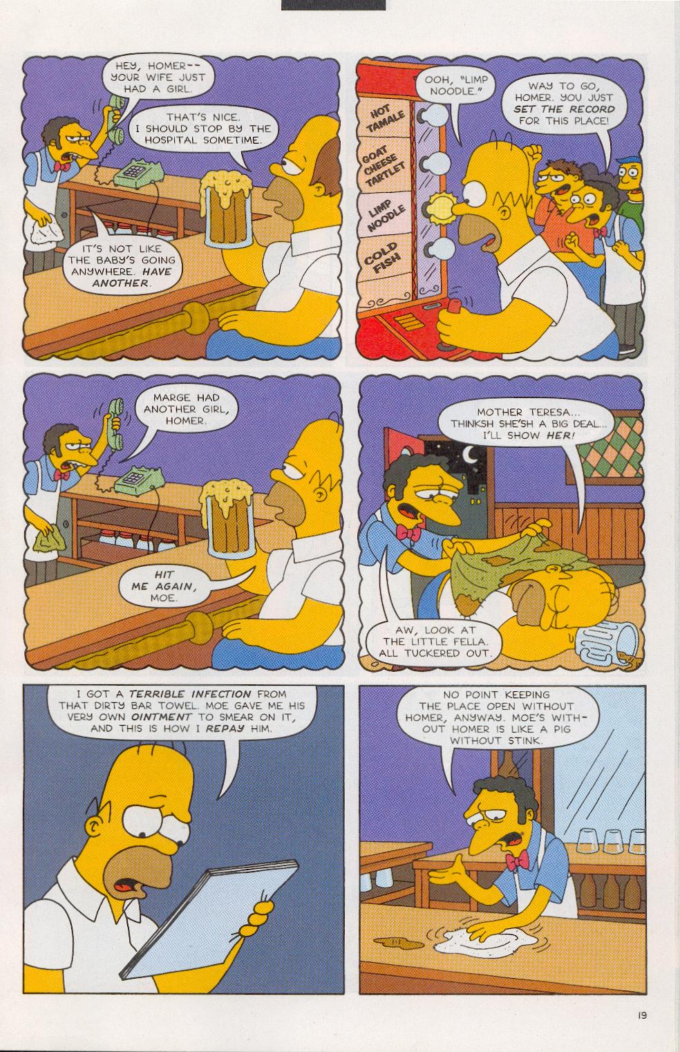 Read online Simpsons Comics comic -  Issue #53 - 21