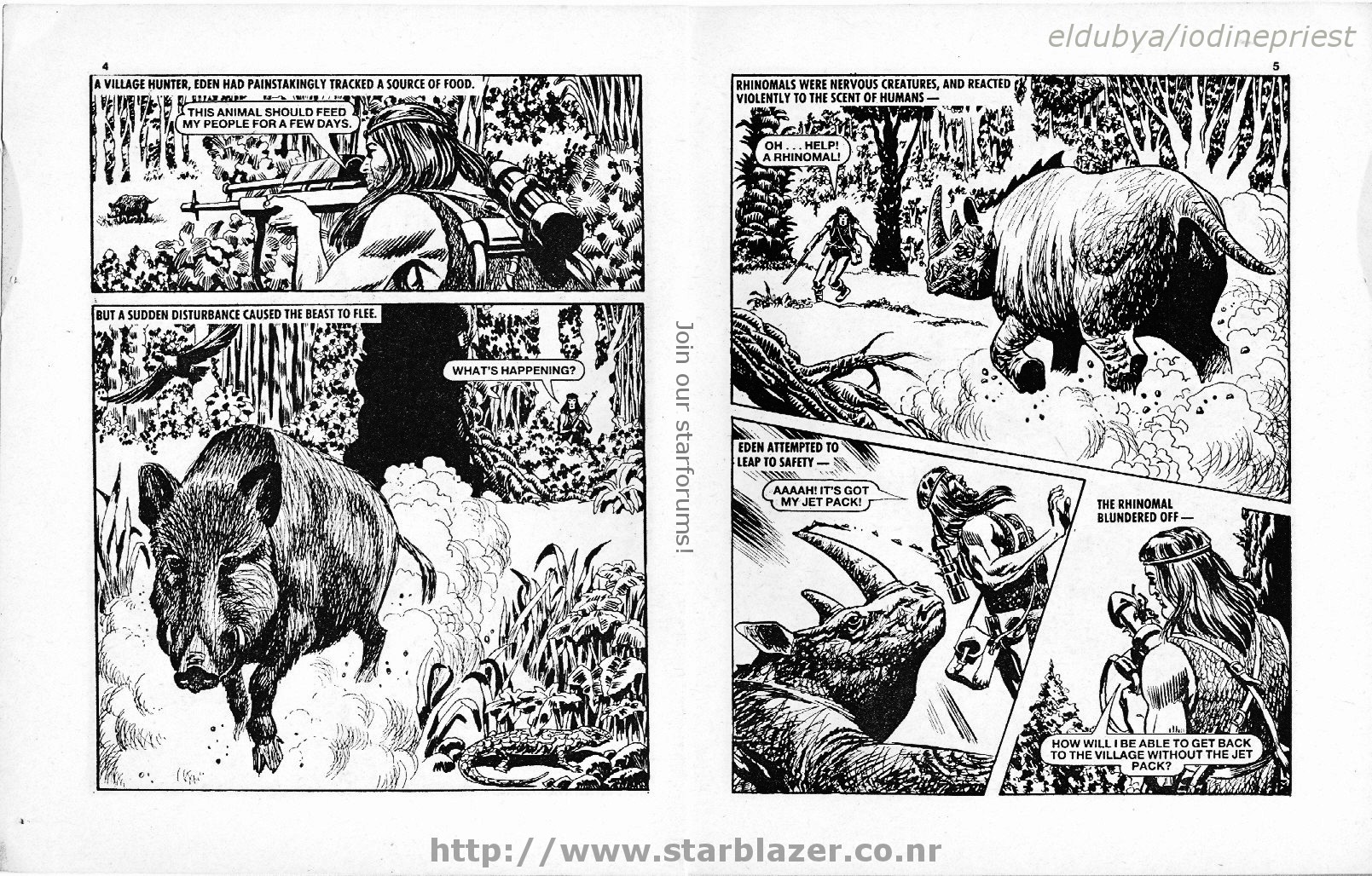 Read online Starblazer comic -  Issue #180 - 4