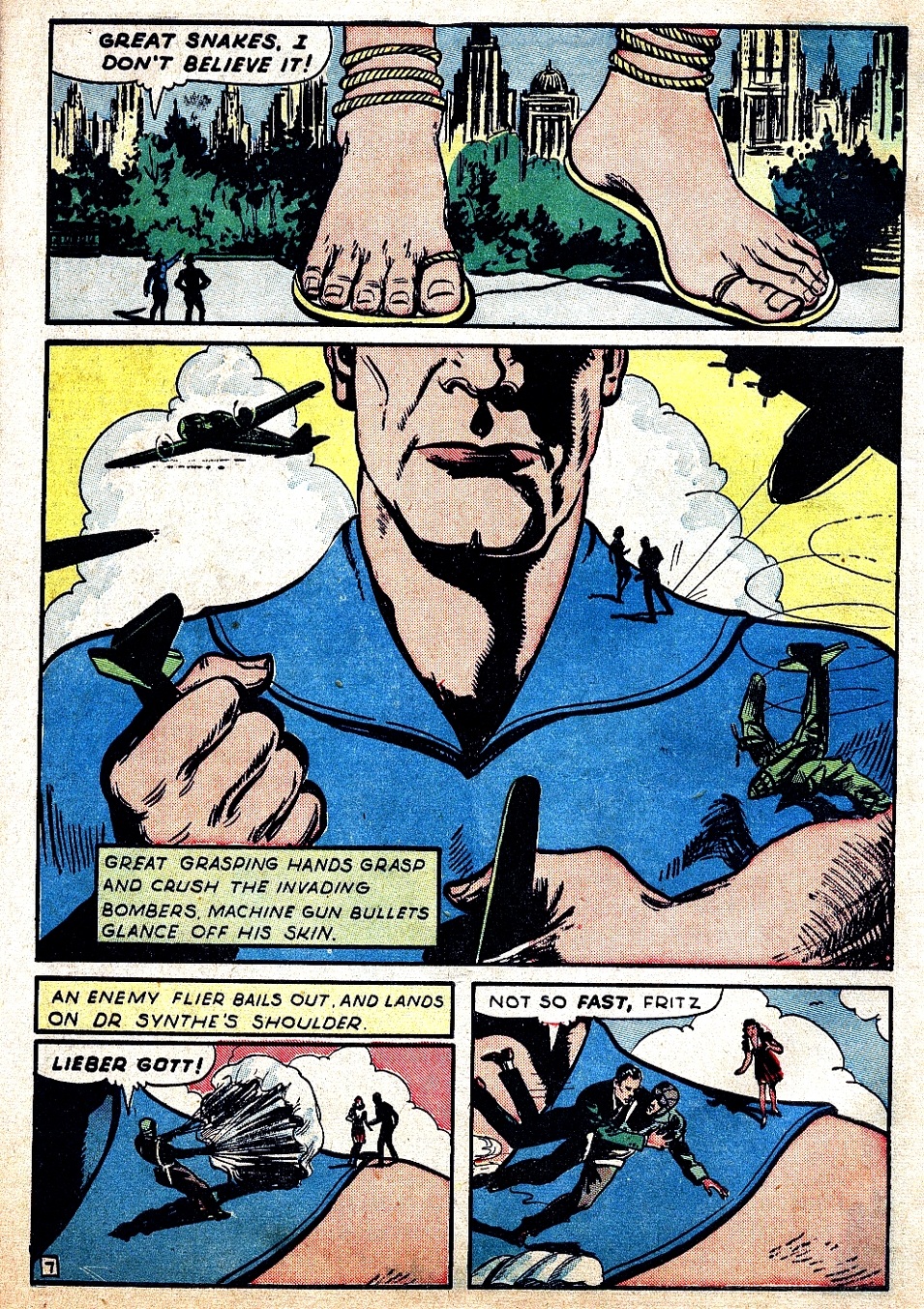 Read online Stars and Stripes Comics comic -  Issue #4 - 56
