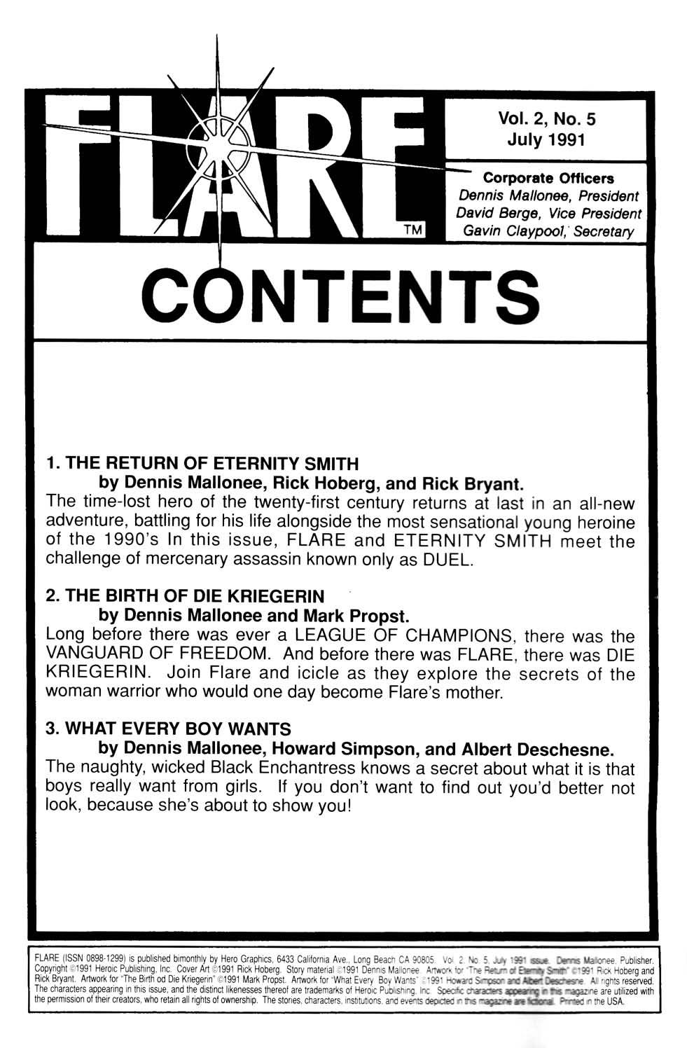 Read online Flare (1990) comic -  Issue #5 - 2