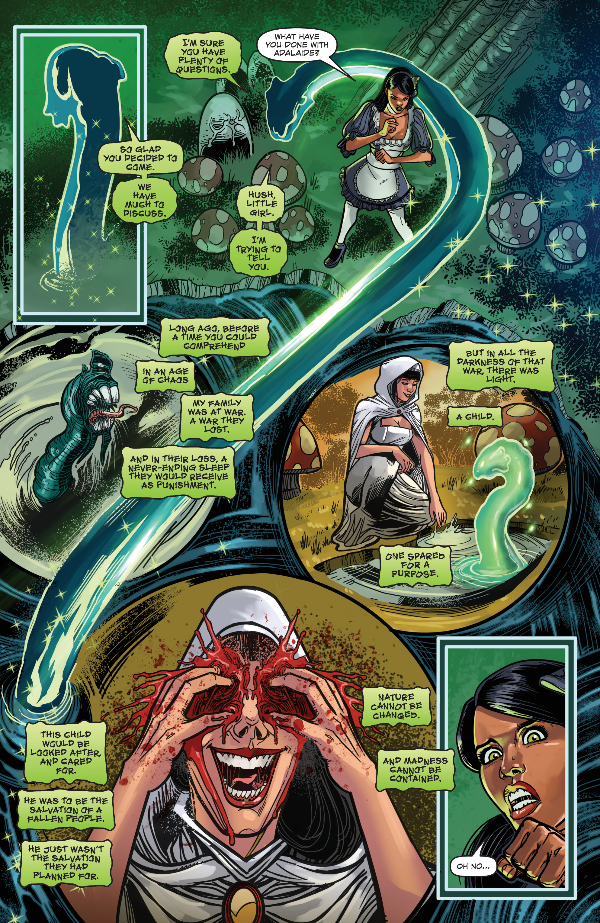 Read online Wonderland: Birth of Madness comic -  Issue # Full - 22
