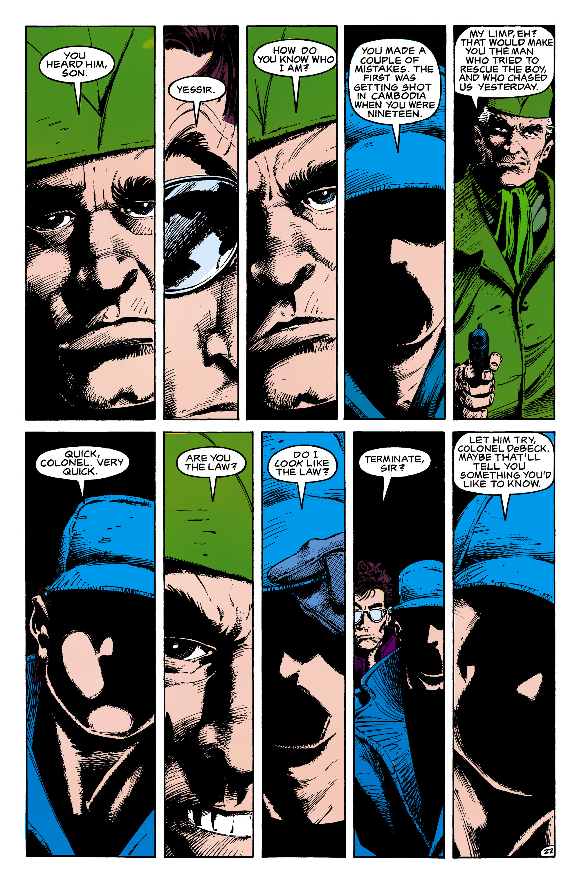 Read online The Question (1987) comic -  Issue #13 - 23