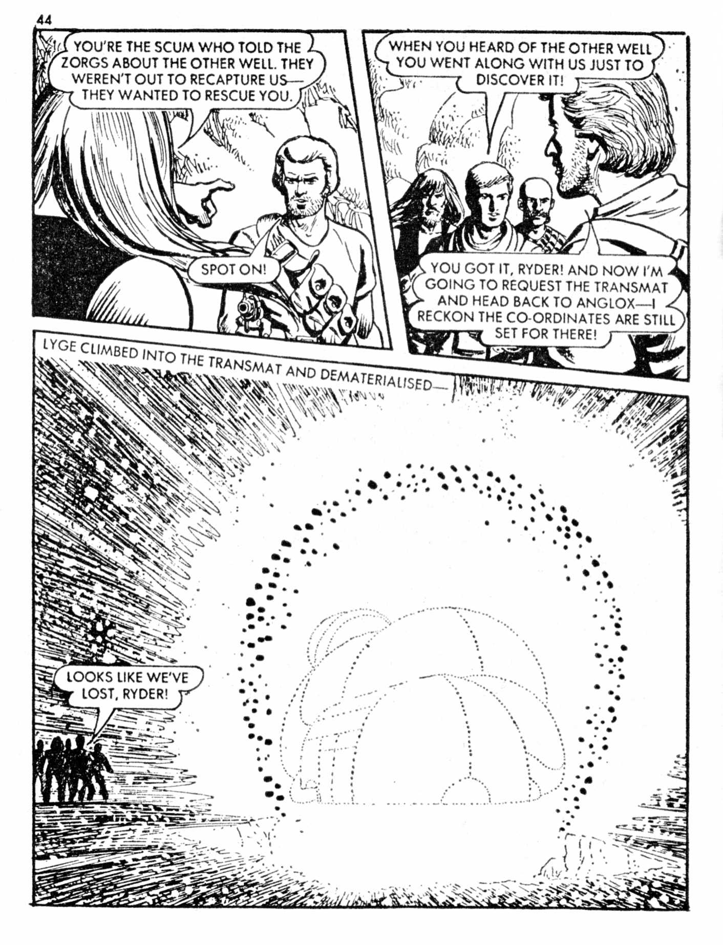 Read online Starblazer comic -  Issue #147 - 44