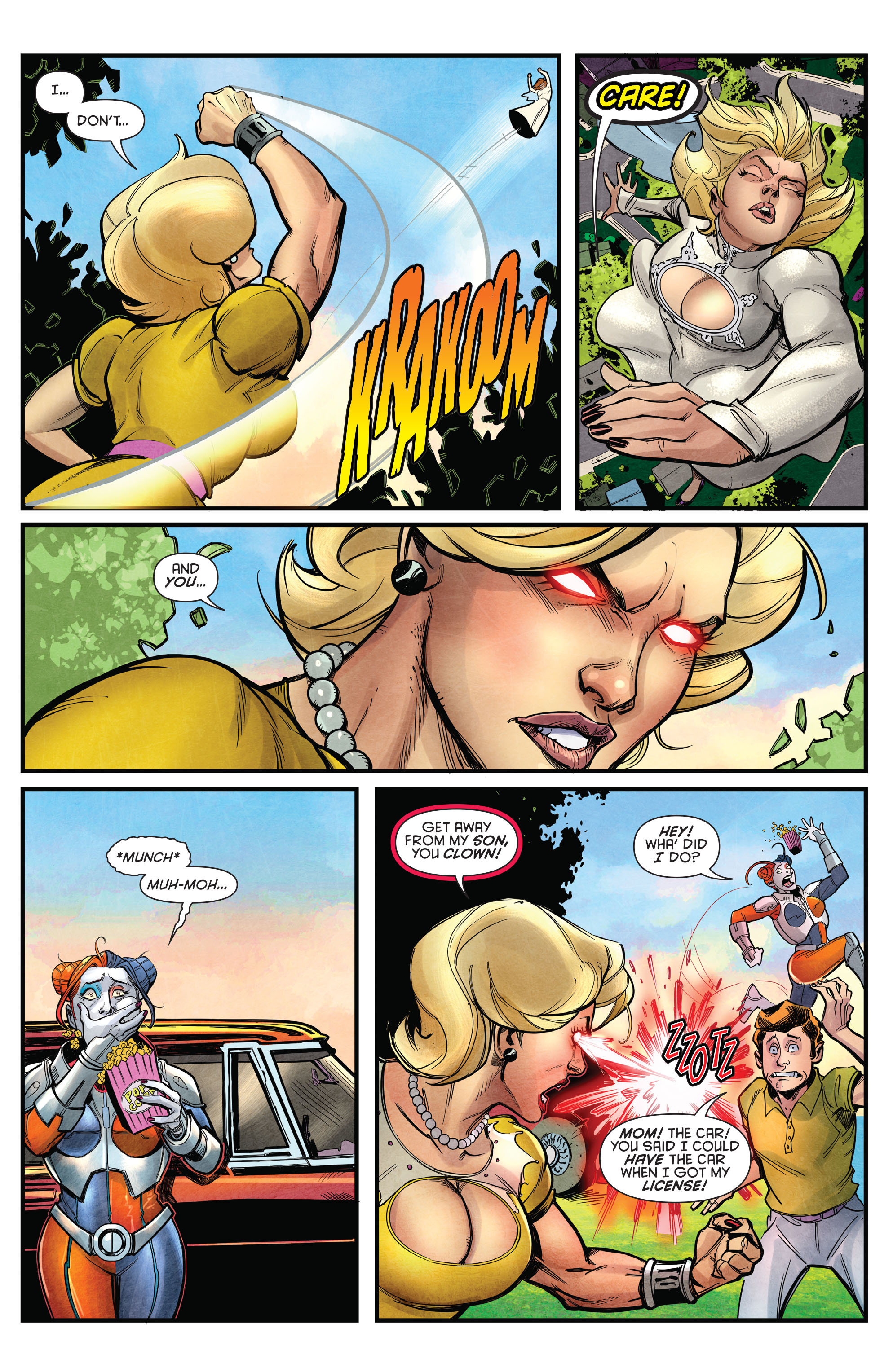 Read online Harley Quinn and Power Girl comic -  Issue #6 - 15