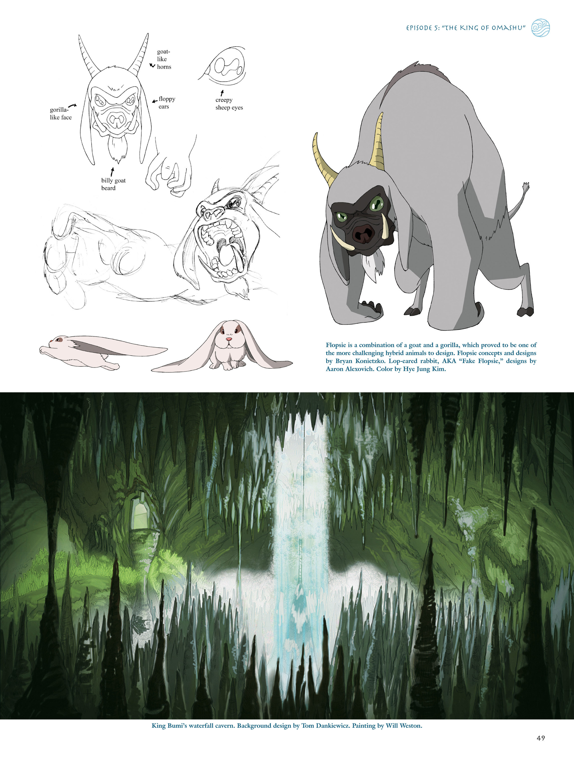 Read online Avatar: The Last Airbender - The Art of the Animated Series comic -  Issue # TPB (Part 1) - 50