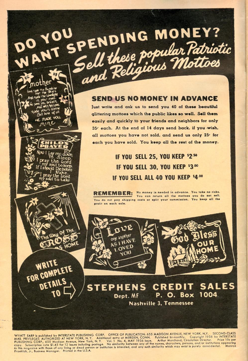 Read online Wyatt Earp comic -  Issue #4 - 2