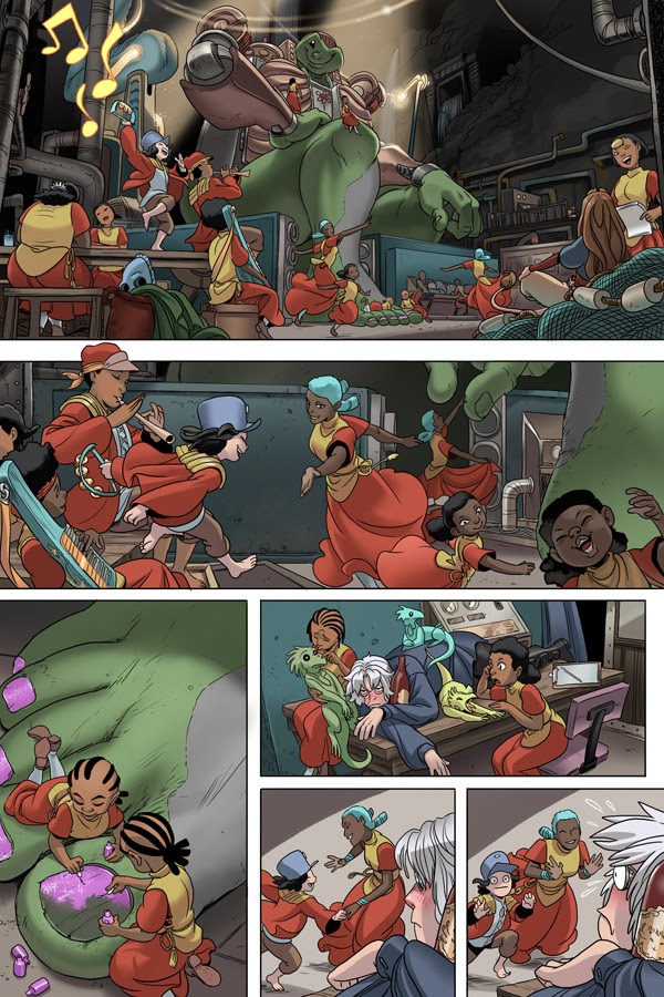 Read online Unsounded comic -  Issue #15 - 74