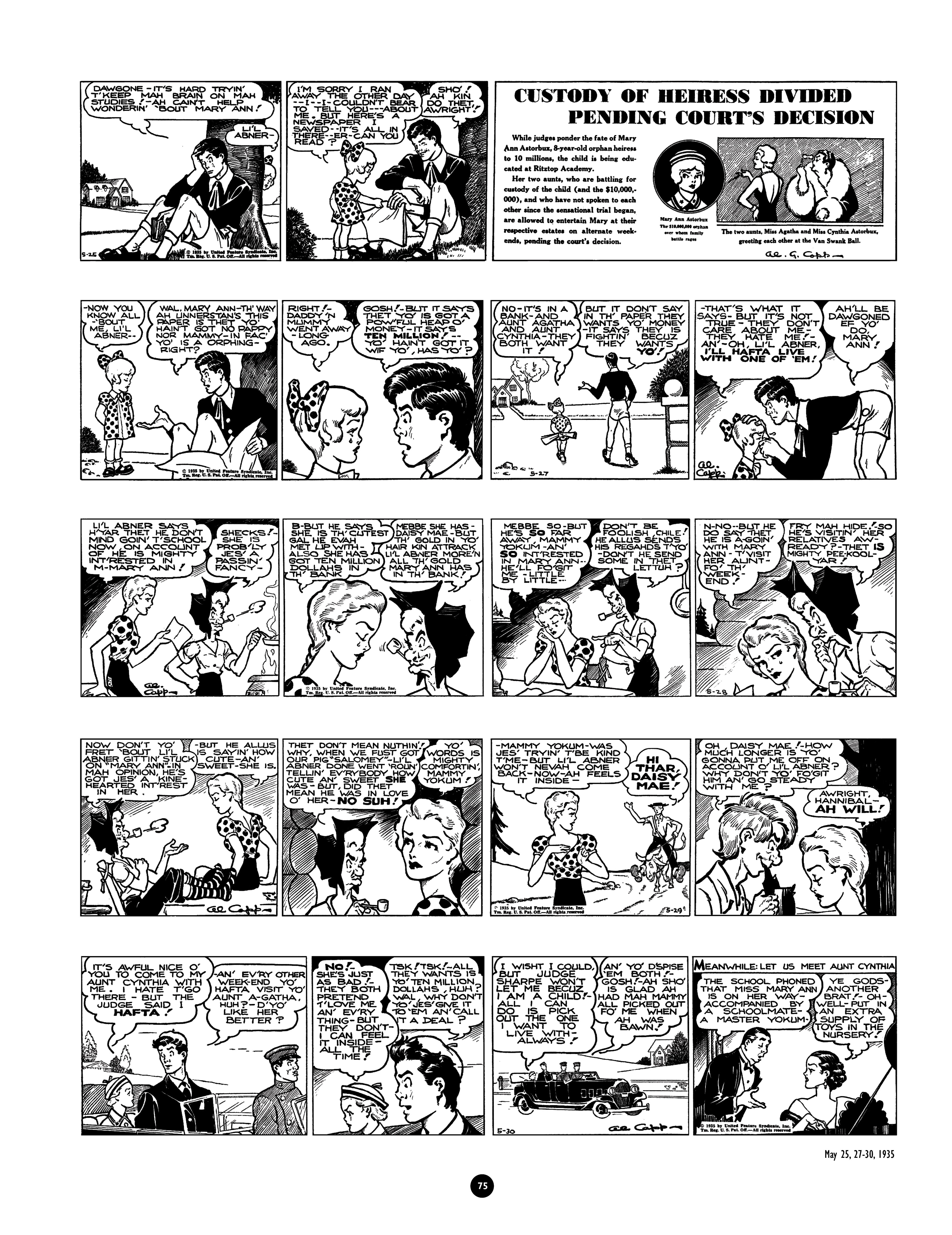 Read online Al Capp's Li'l Abner Complete Daily & Color Sunday Comics comic -  Issue # TPB 1 (Part 1) - 76