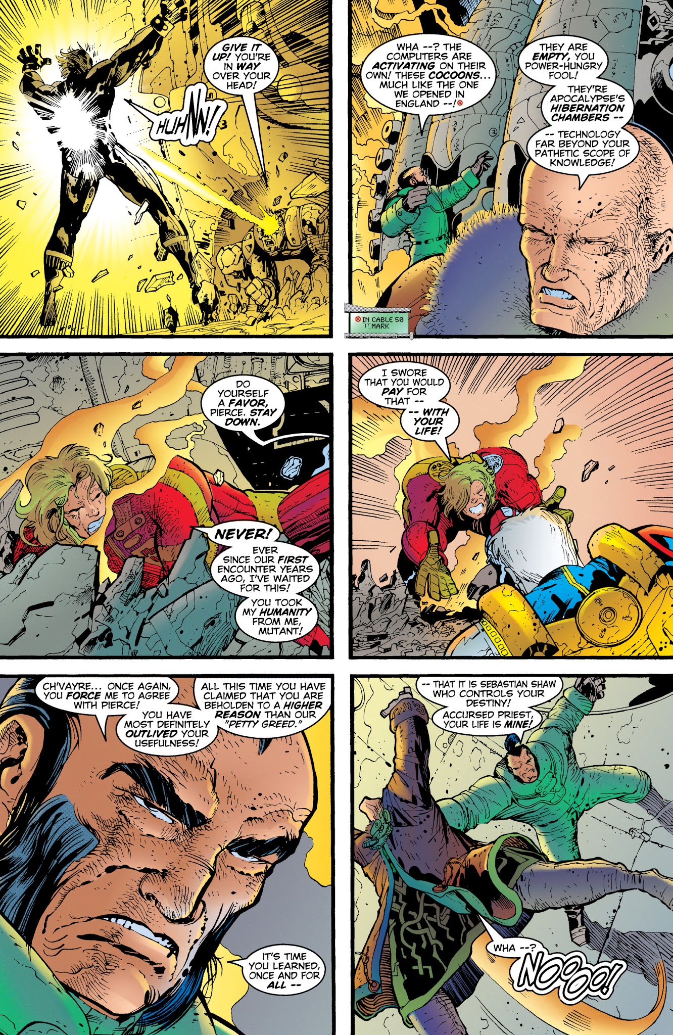 Read online Cable: The Hellfire Hunt comic -  Issue # TPB - 219