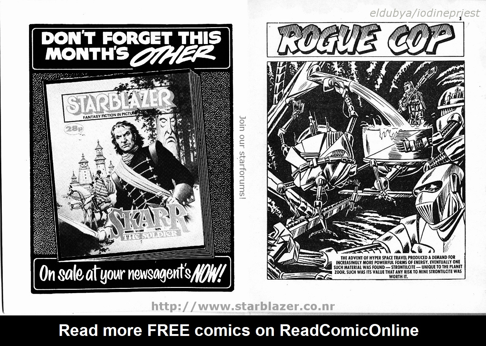 Read online Starblazer comic -  Issue #212 - 3