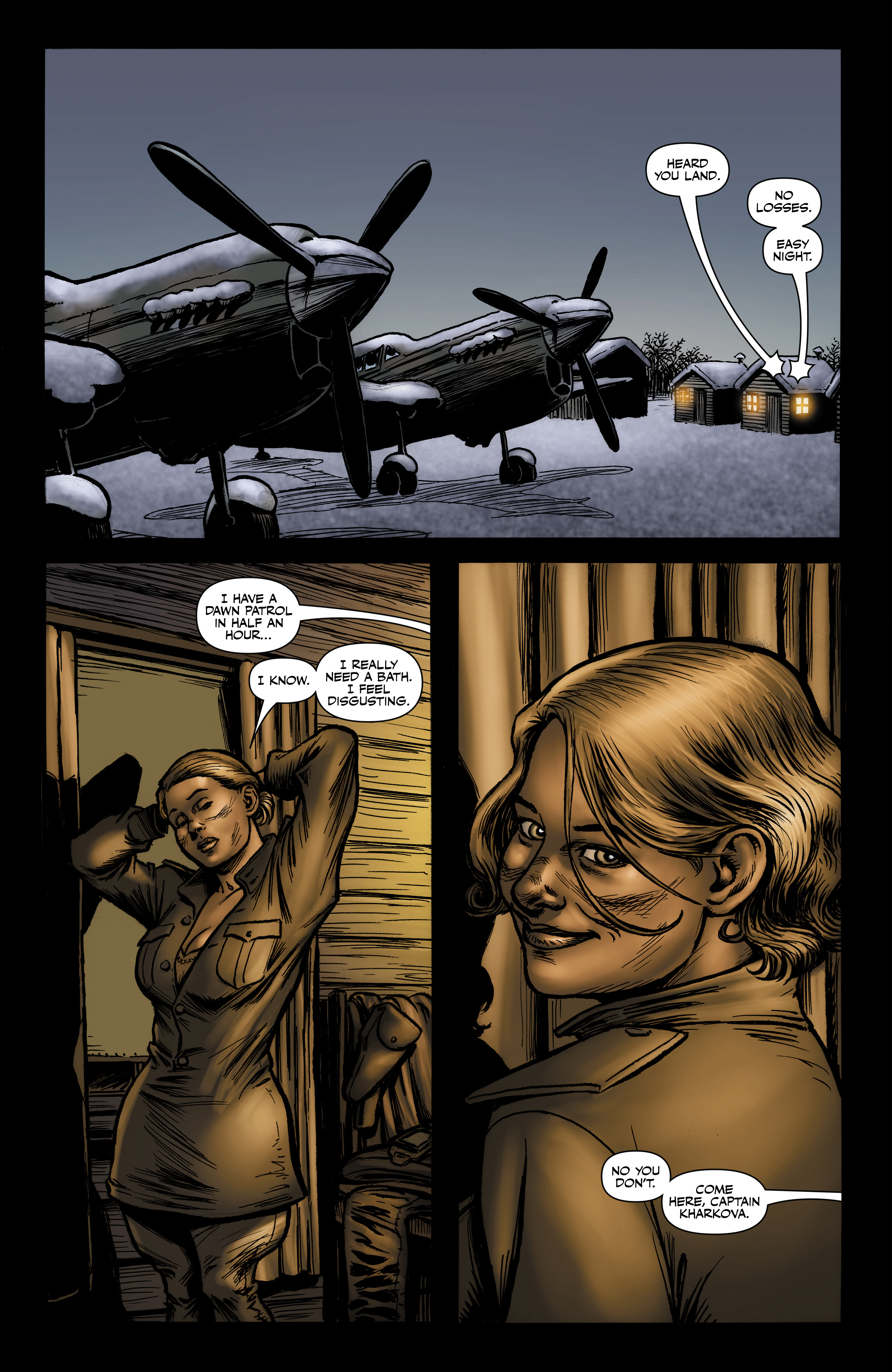 Read online Battlefields: The Night Witches comic -  Issue # TPB - 51