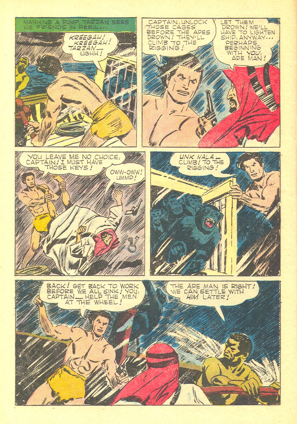 Read online Tarzan (1948) comic -  Issue #126 - 8