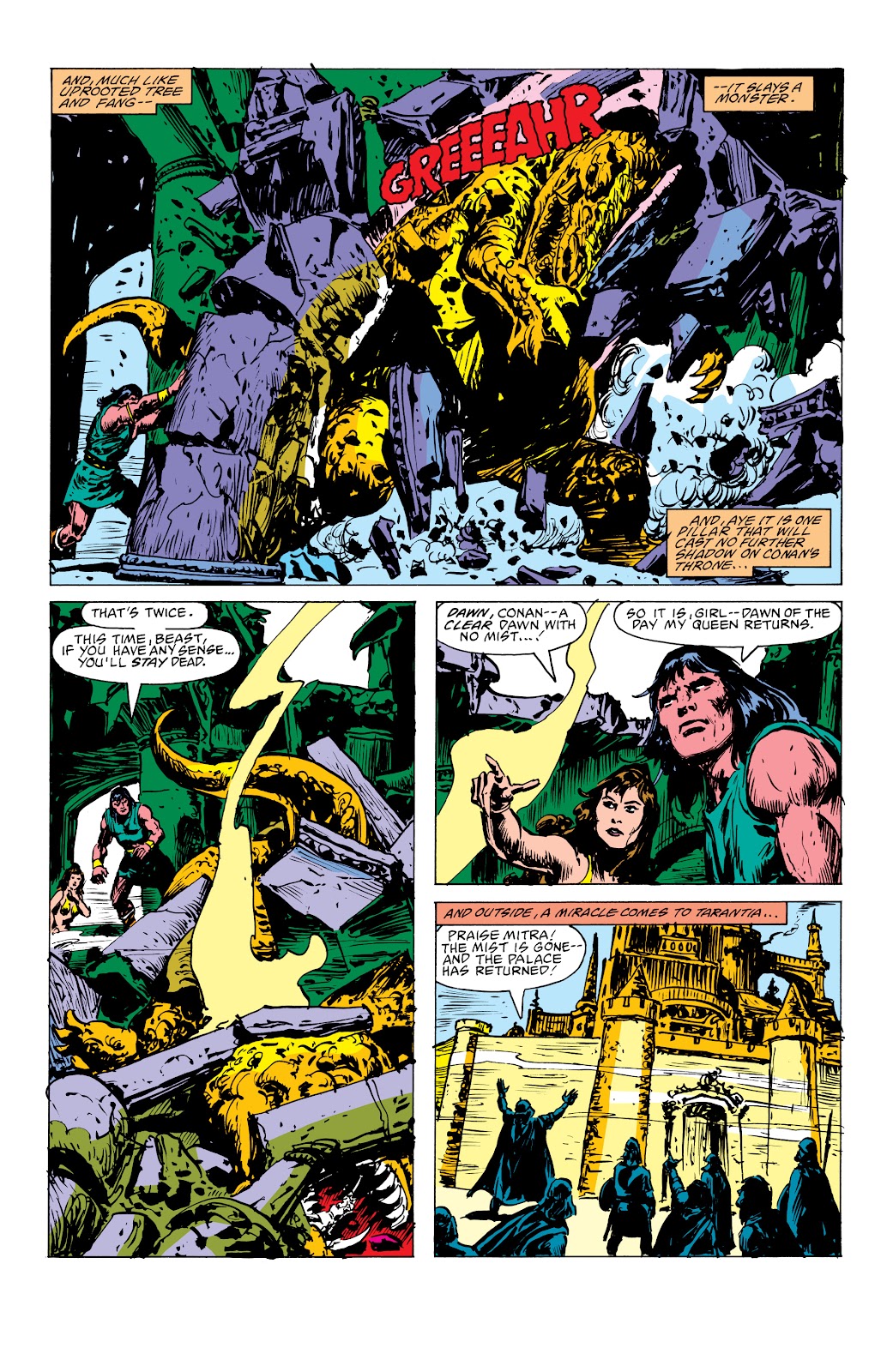 Conan the King: The Original Marvel Years Omnibus issue TPB (Part 4) - Page 91