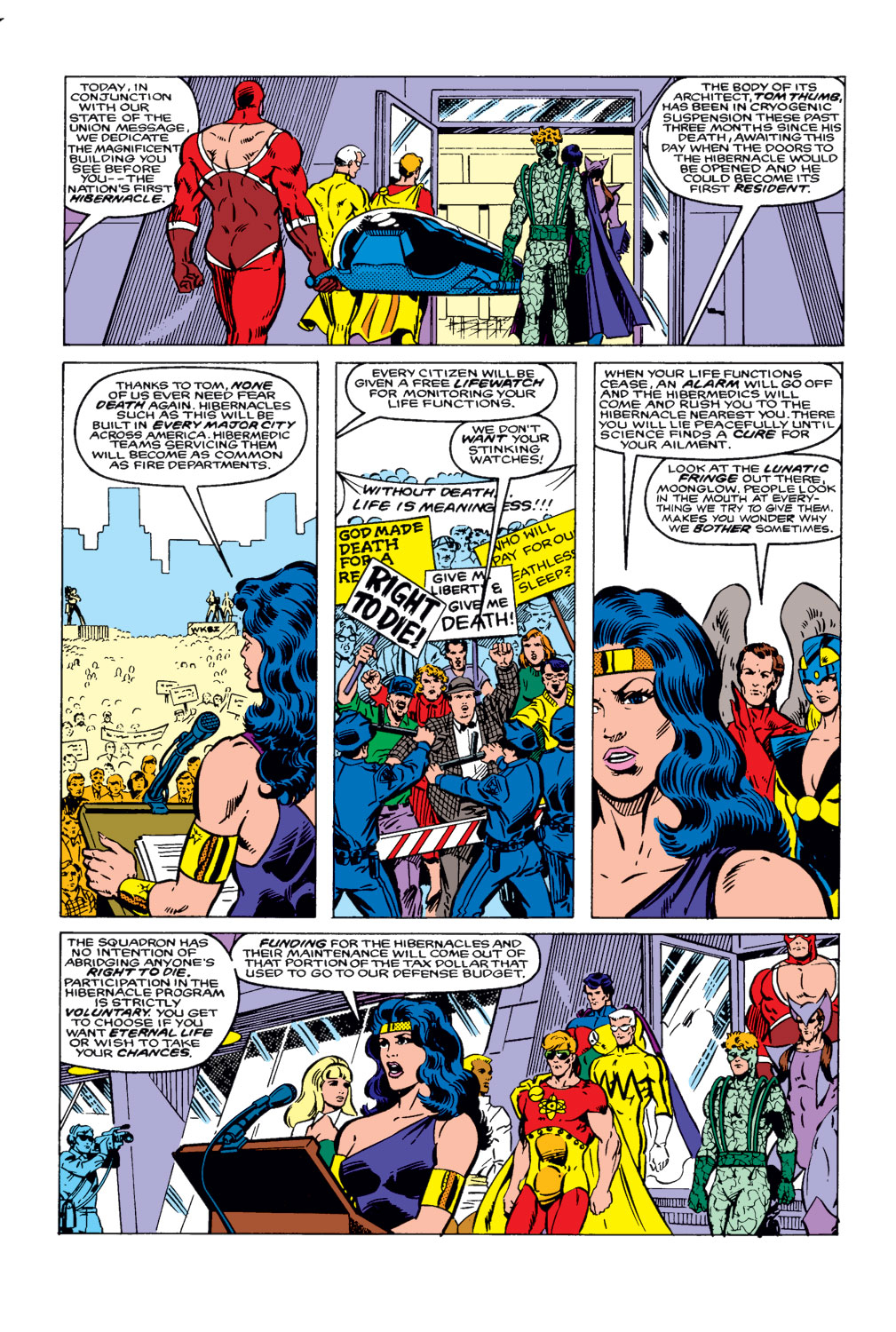 Read online Squadron Supreme (1985) comic -  Issue #12 - 17