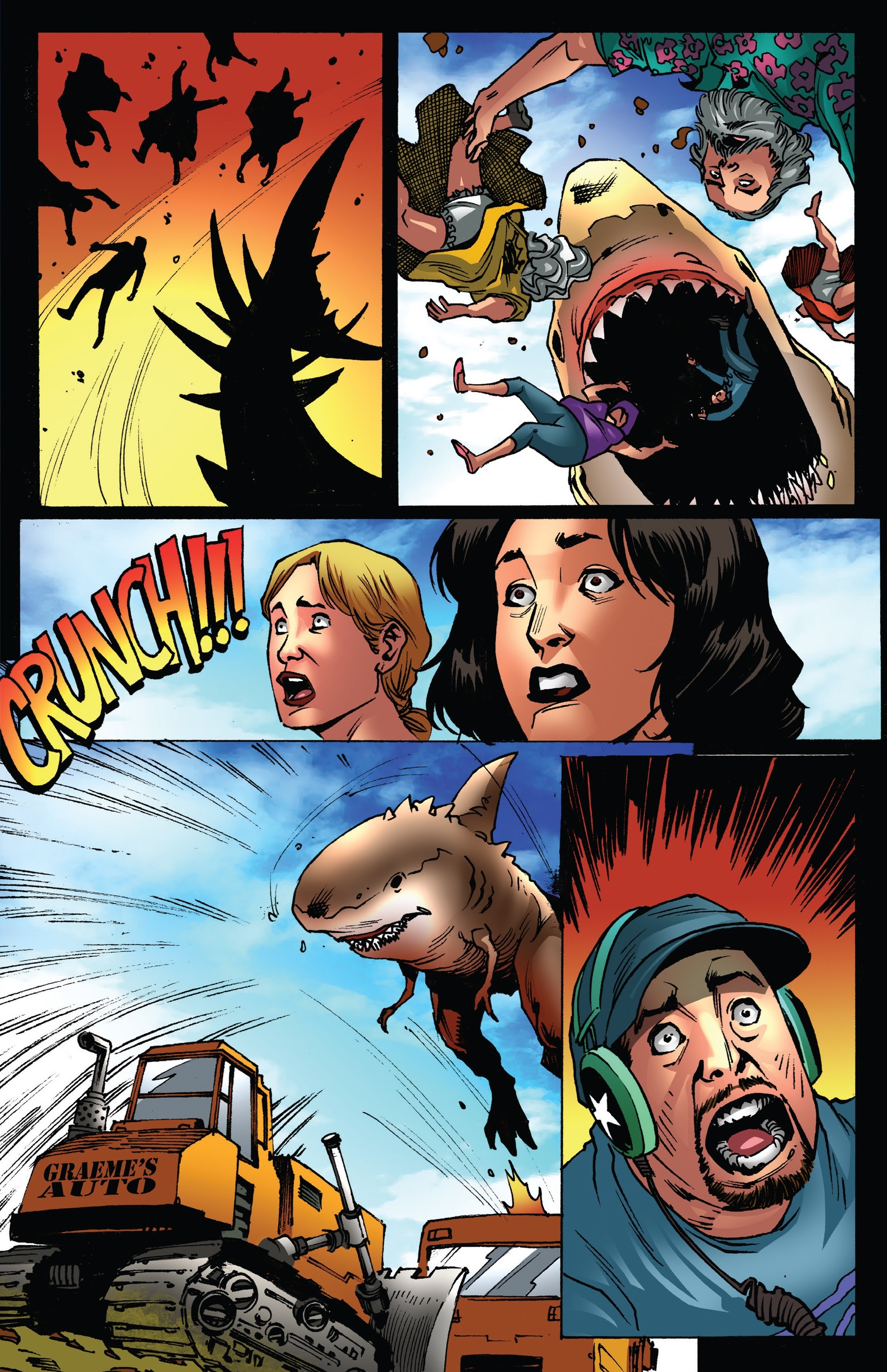 Read online Sharkasaurus comic -  Issue # TPB - 38