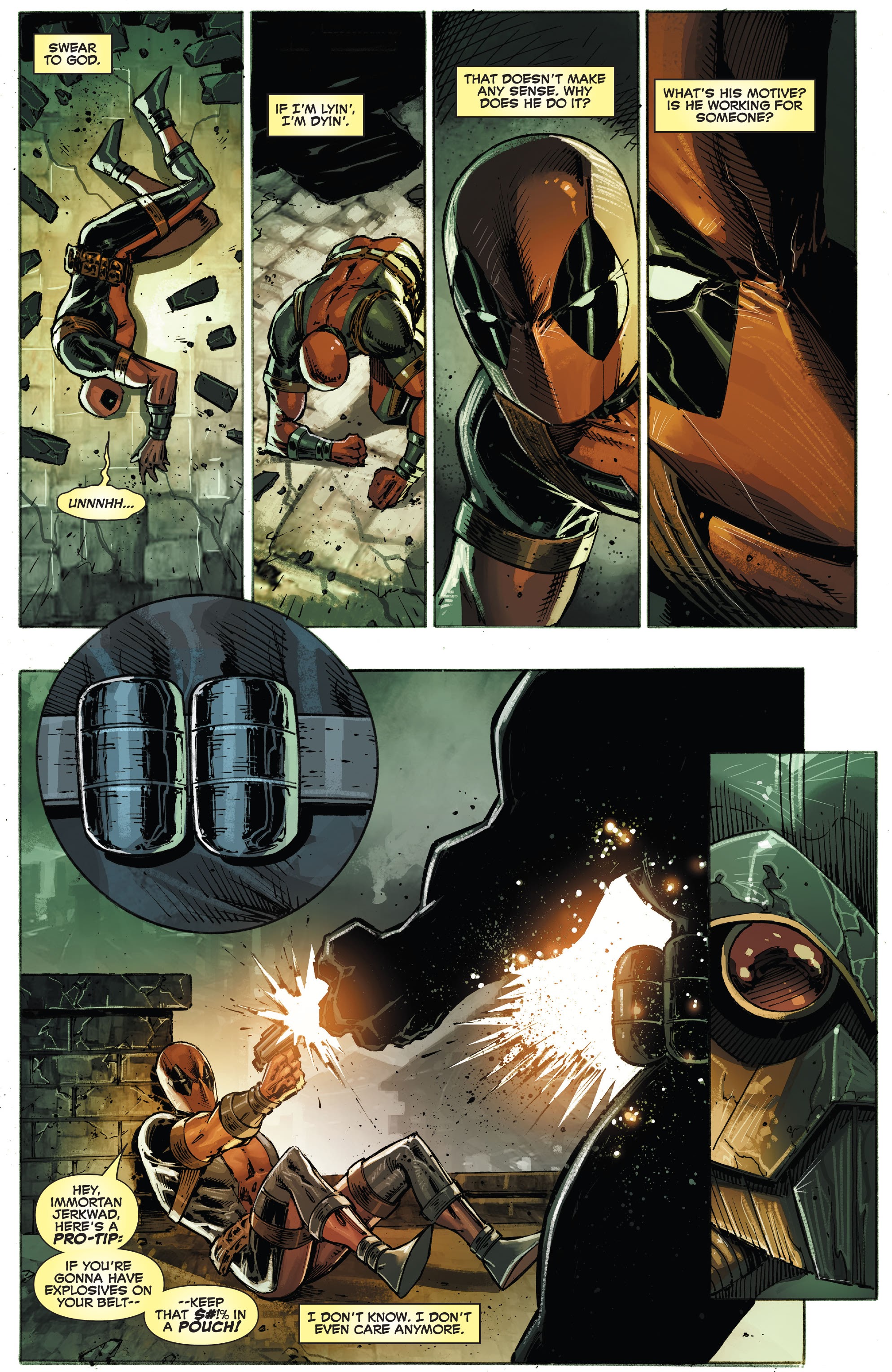 Read online Deadpool: Bad Blood (2022) comic -  Issue #1 - 10