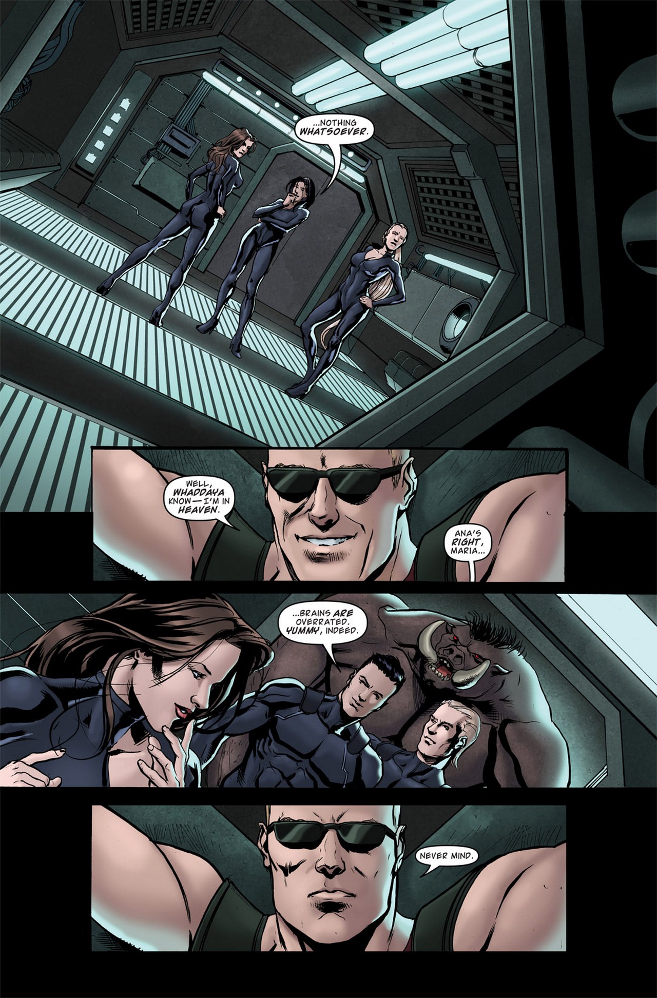 Read online Duke Nukem: Glorious Bastard comic -  Issue #4 - 9