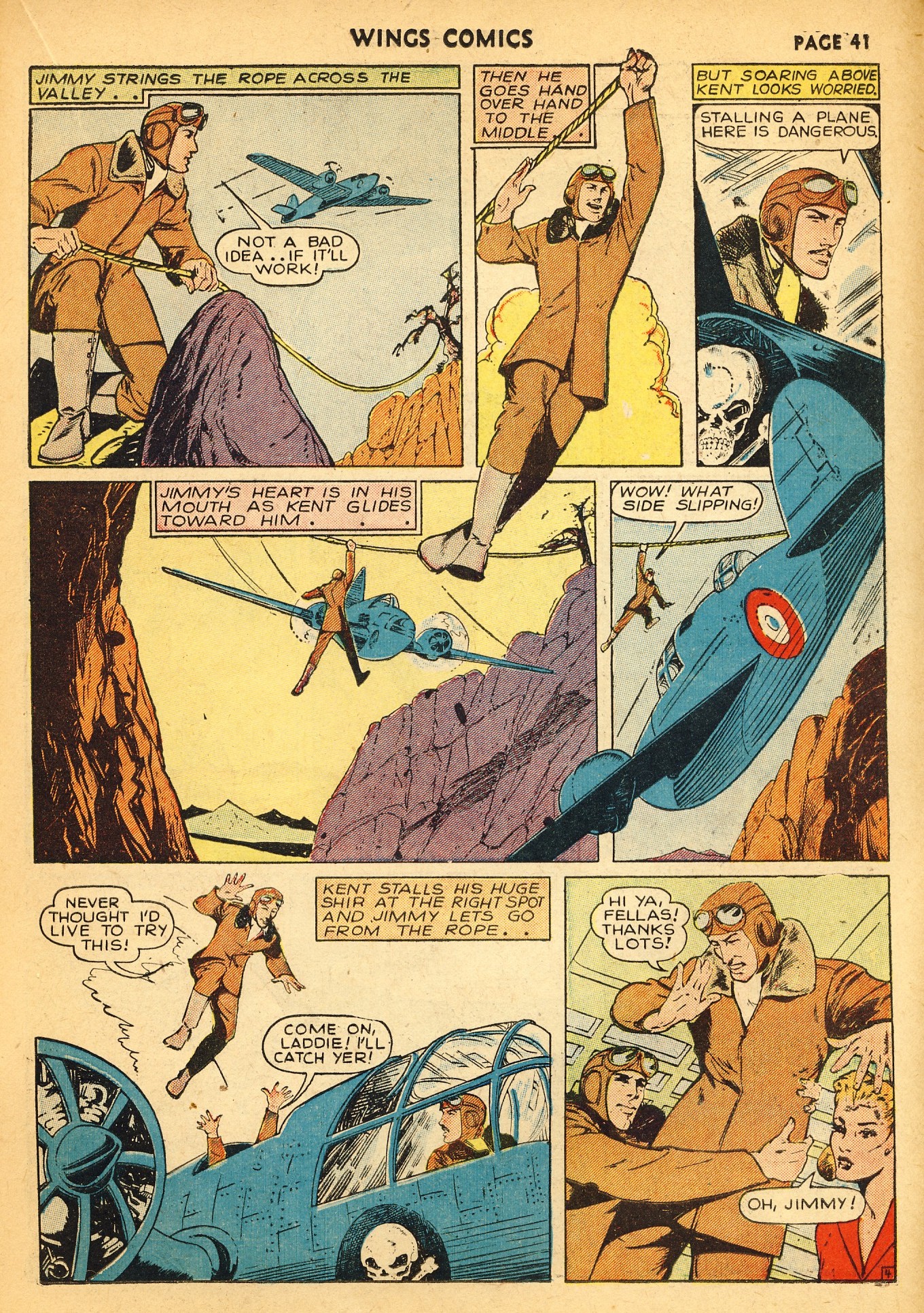 Read online Wings Comics comic -  Issue #14 - 44