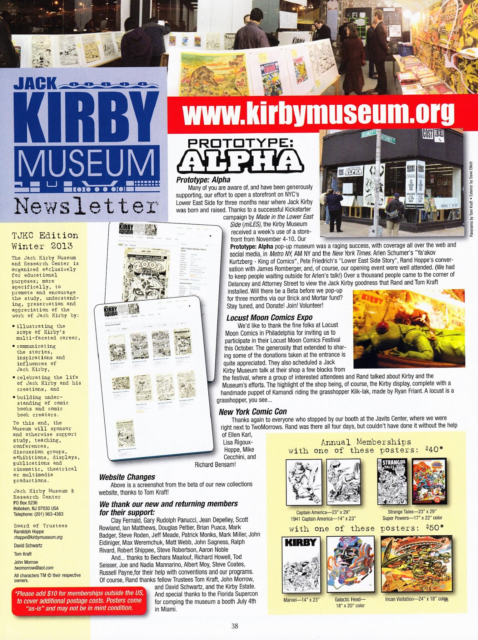 Read online The Jack Kirby Collector comic -  Issue #62 - 40