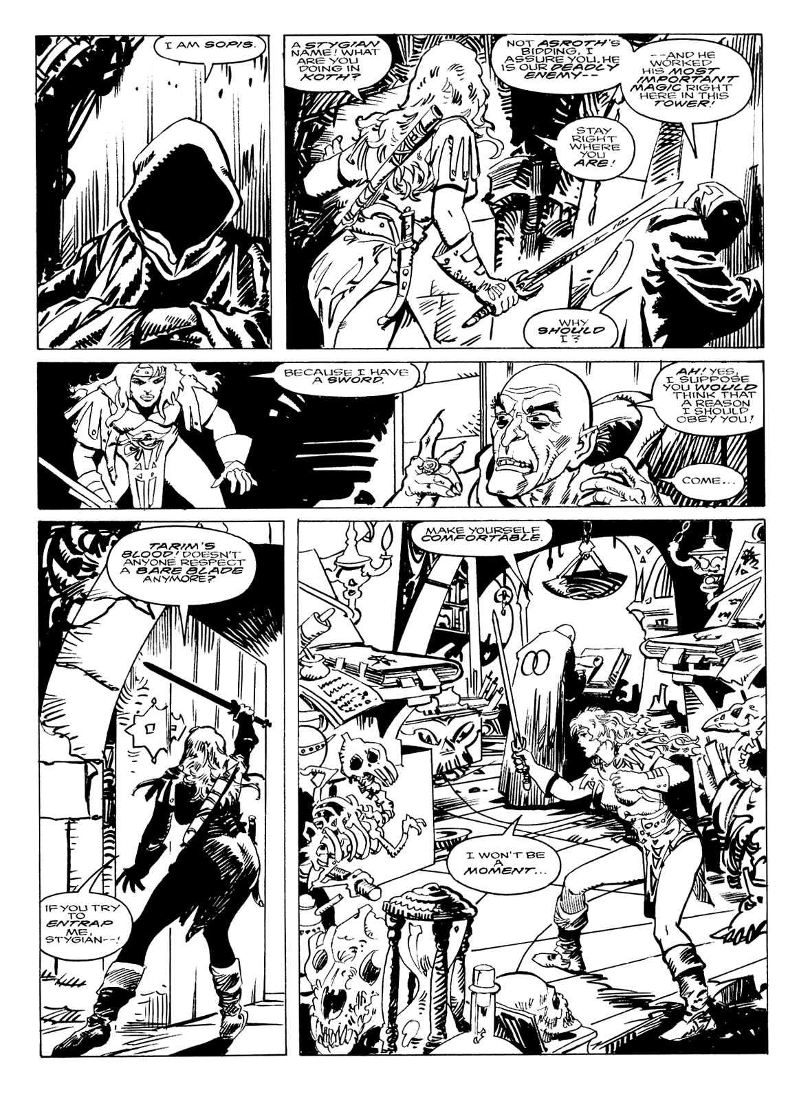 Read online The Savage Sword Of Conan comic -  Issue #231 - 32