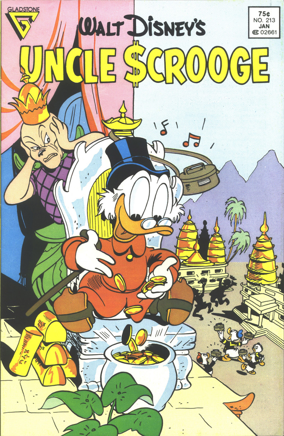 Read online Uncle Scrooge (1953) comic -  Issue #213 - 1