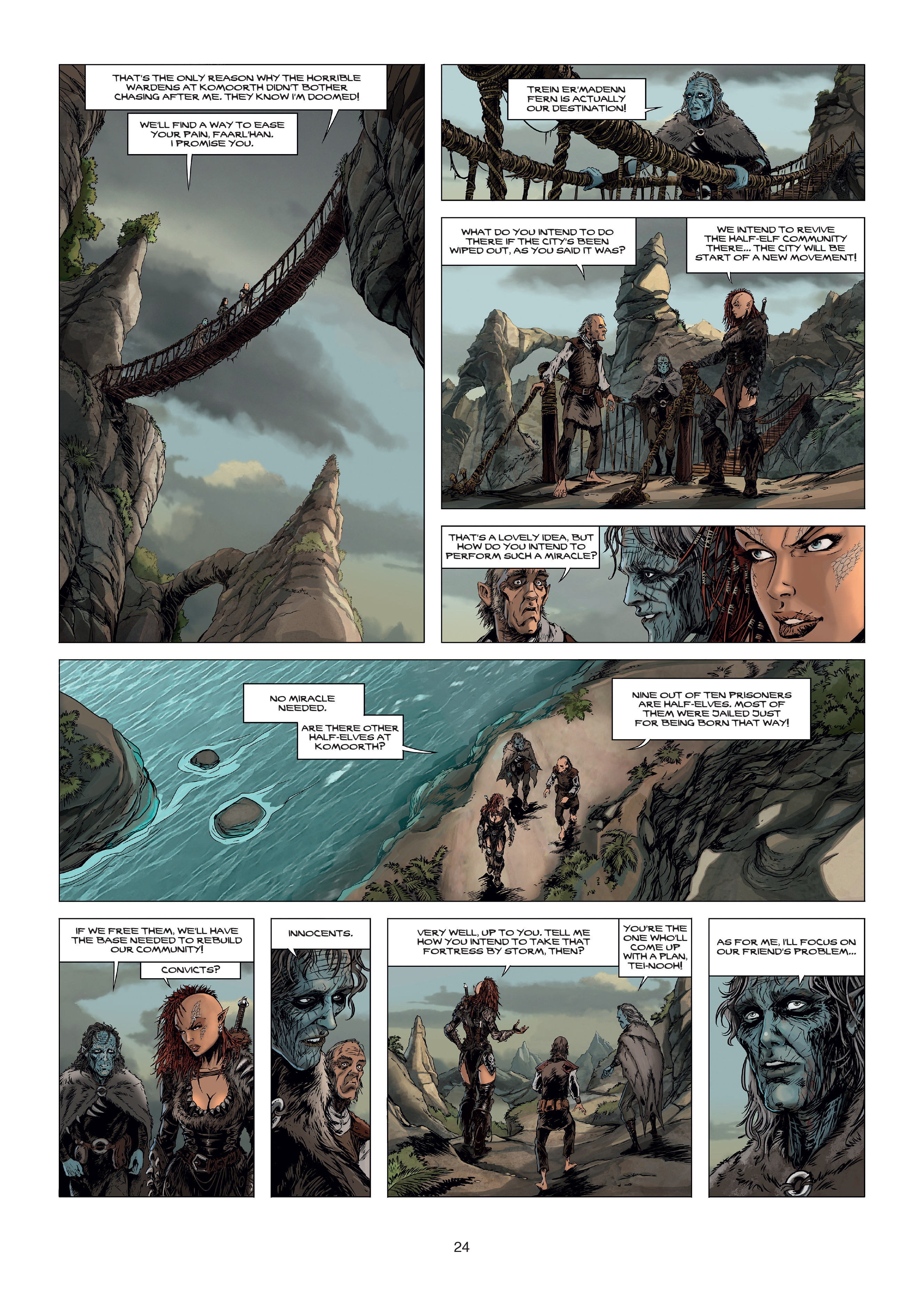 Read online Elves comic -  Issue #24 - 24