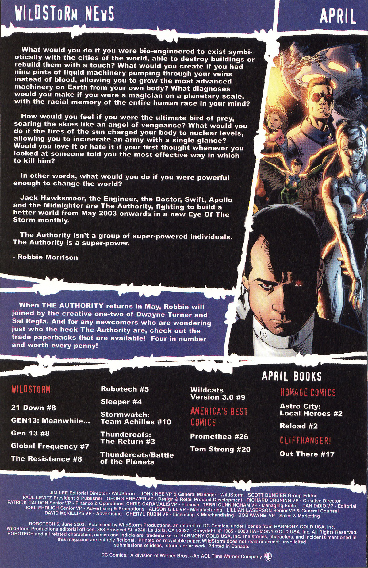 Read online Robotech (2003) comic -  Issue #5 - 21