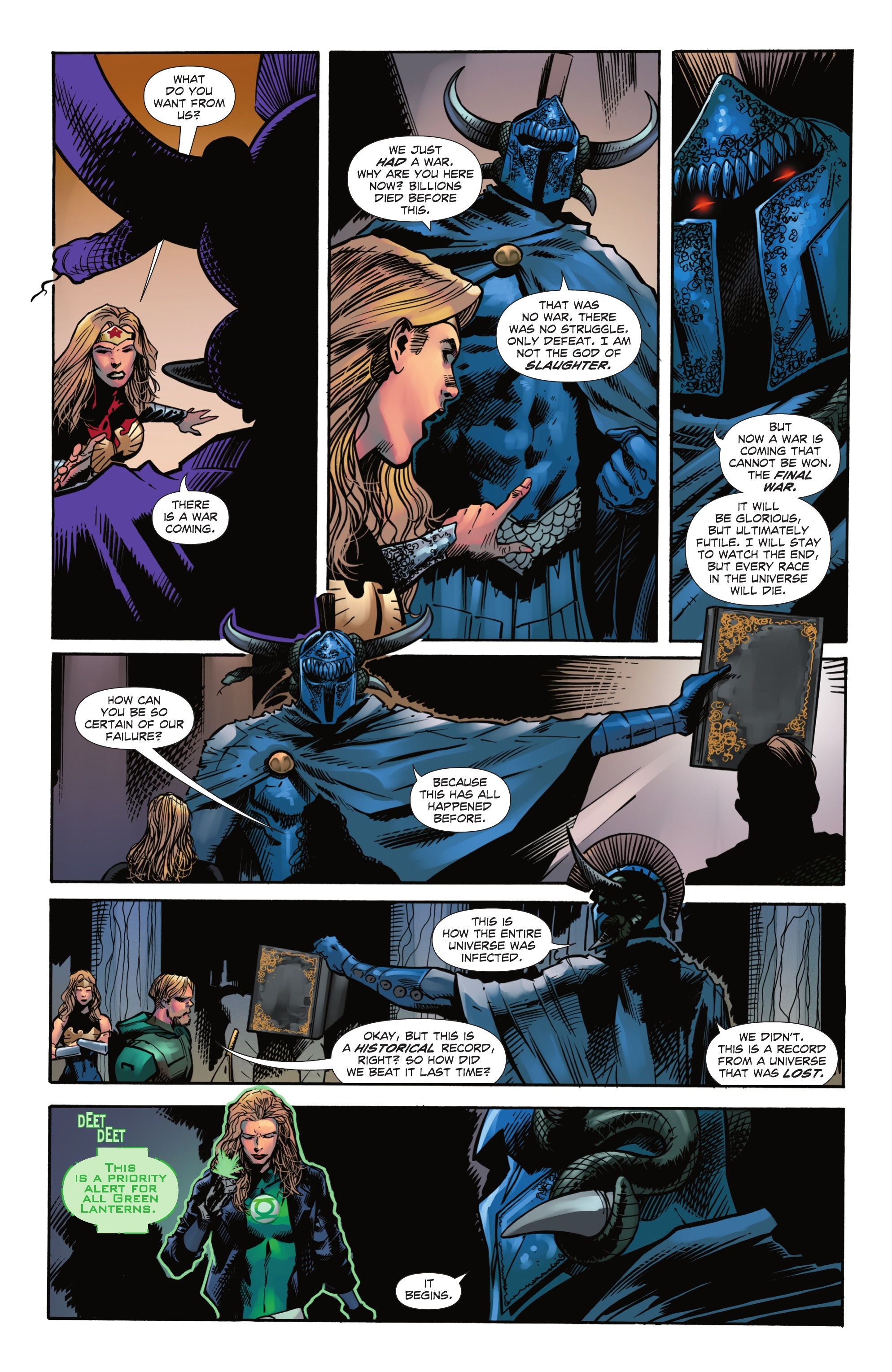 Read online DCeased: War of the Undead Gods comic -  Issue #3 - 21