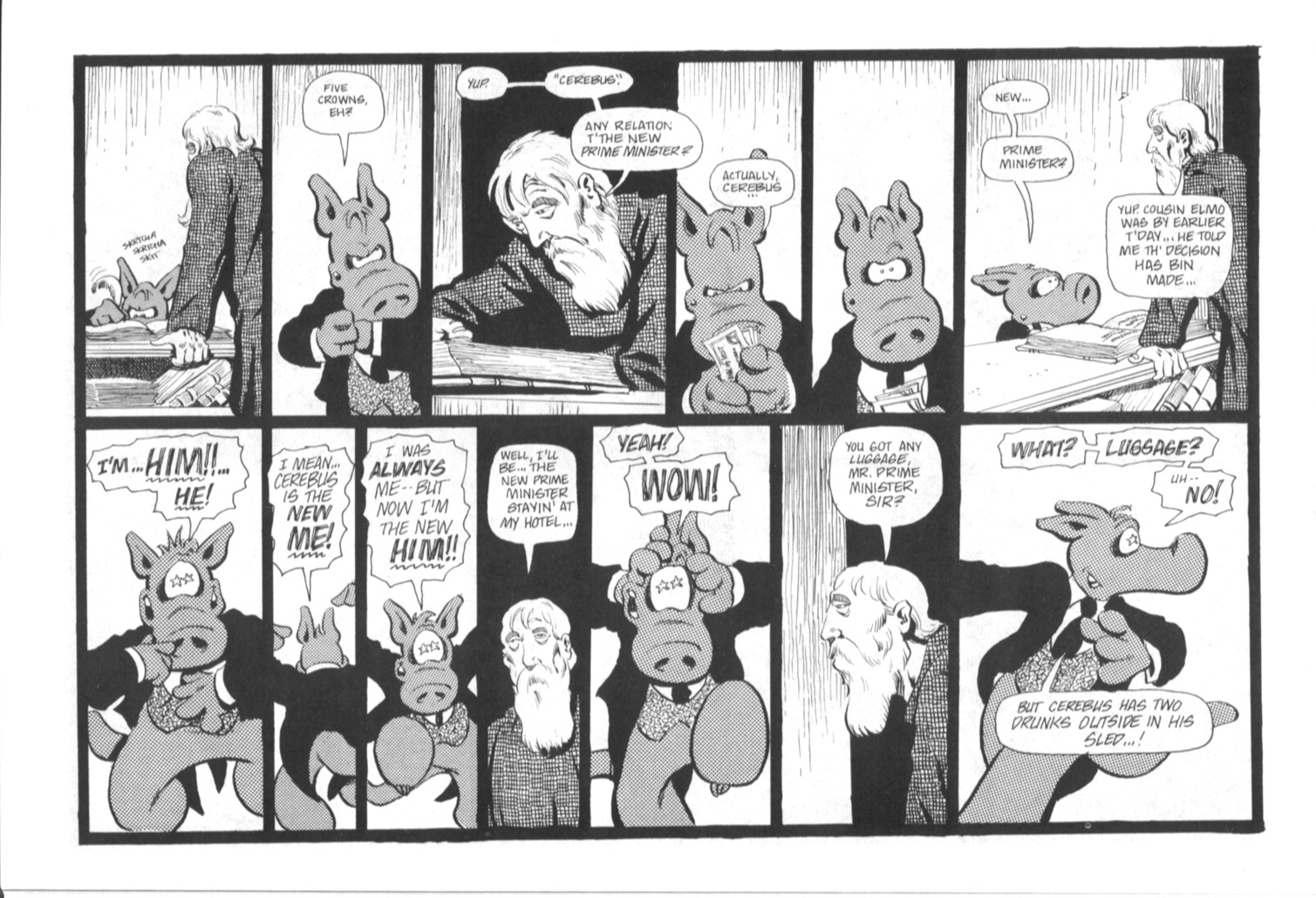 Read online Cerebus comic -  Issue #44 - 21