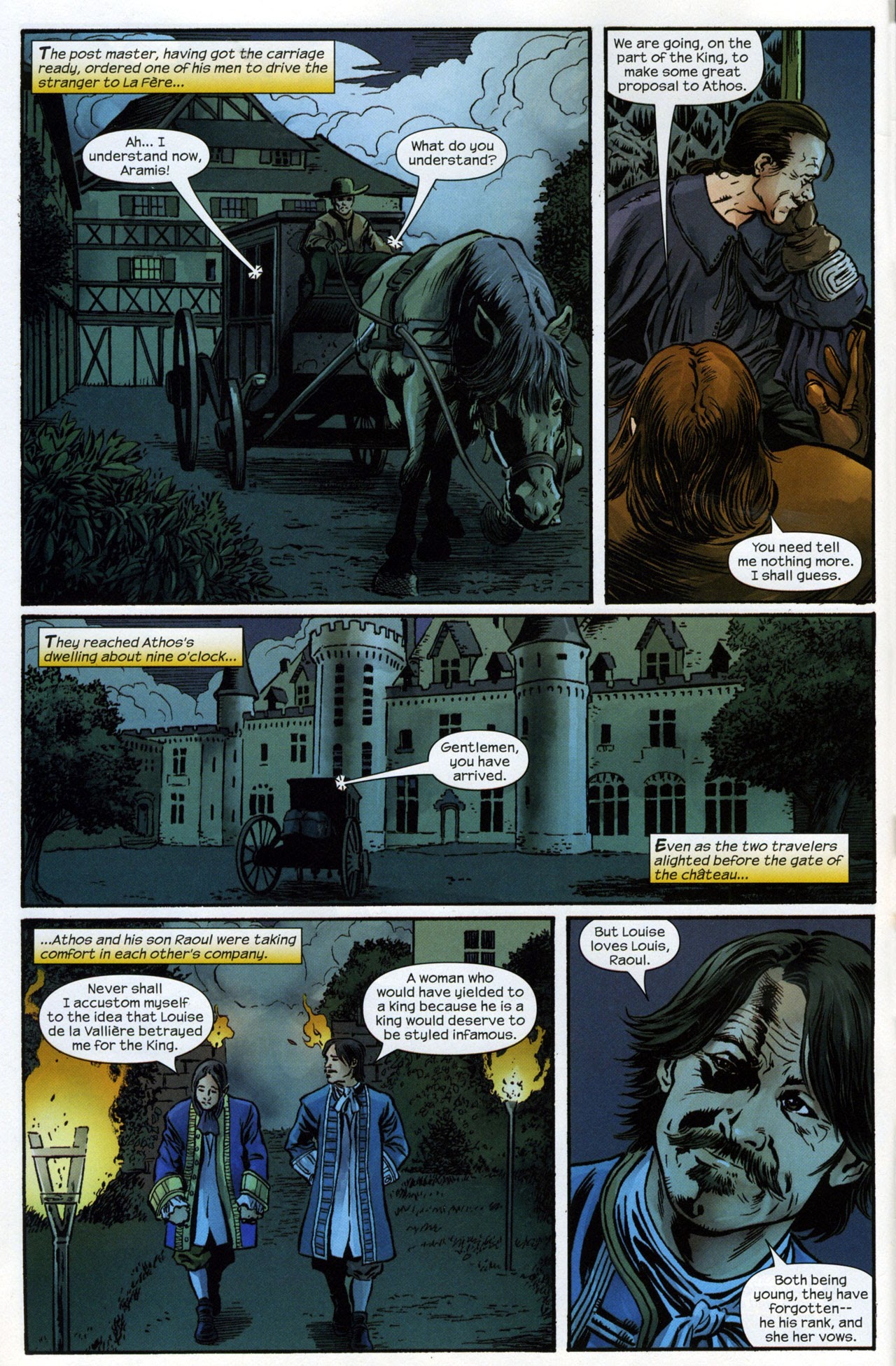 Read online The Man in the Iron Mask comic -  Issue #4 - 5