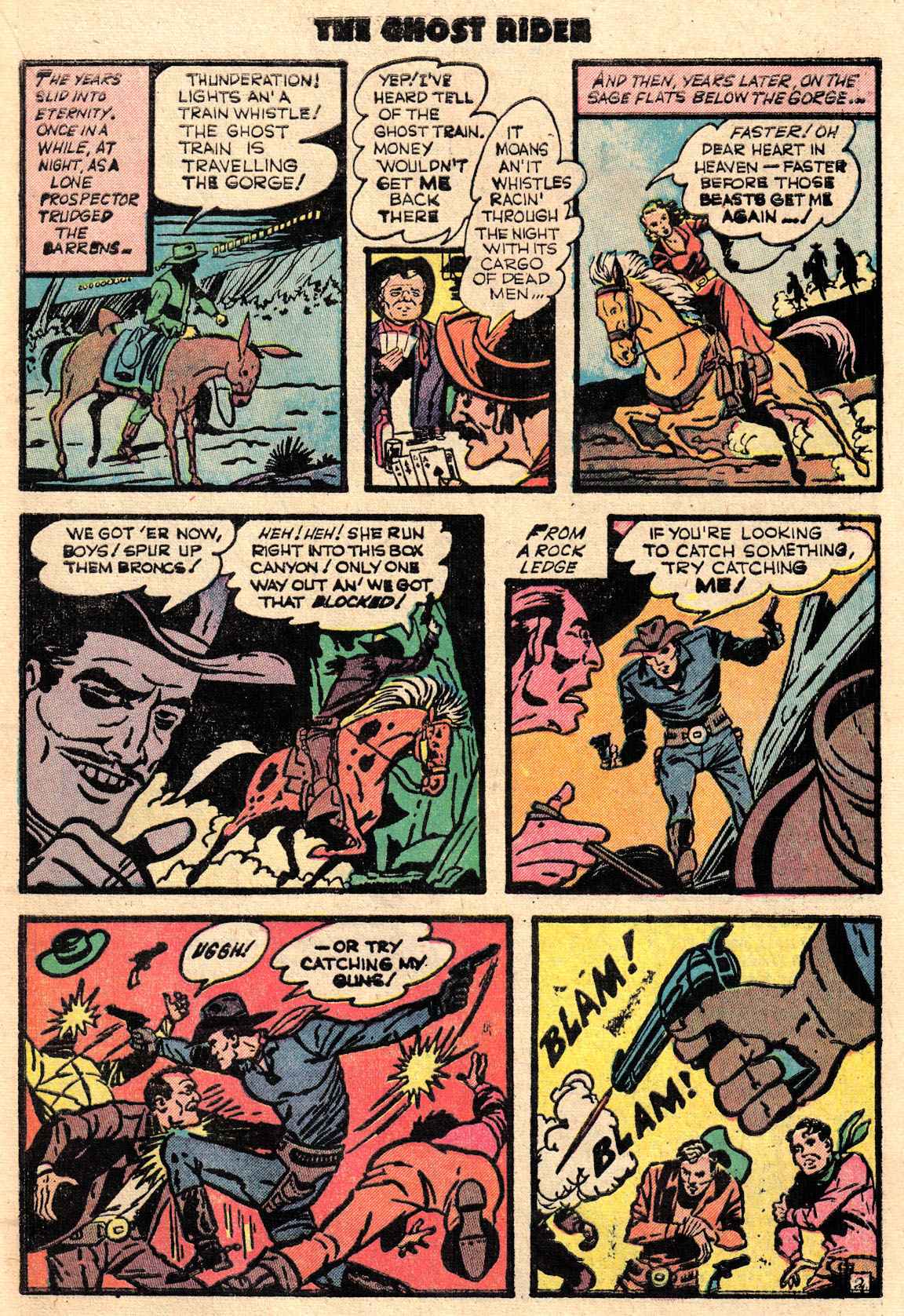 Read online The Ghost Rider (1950) comic -  Issue #4 - 19