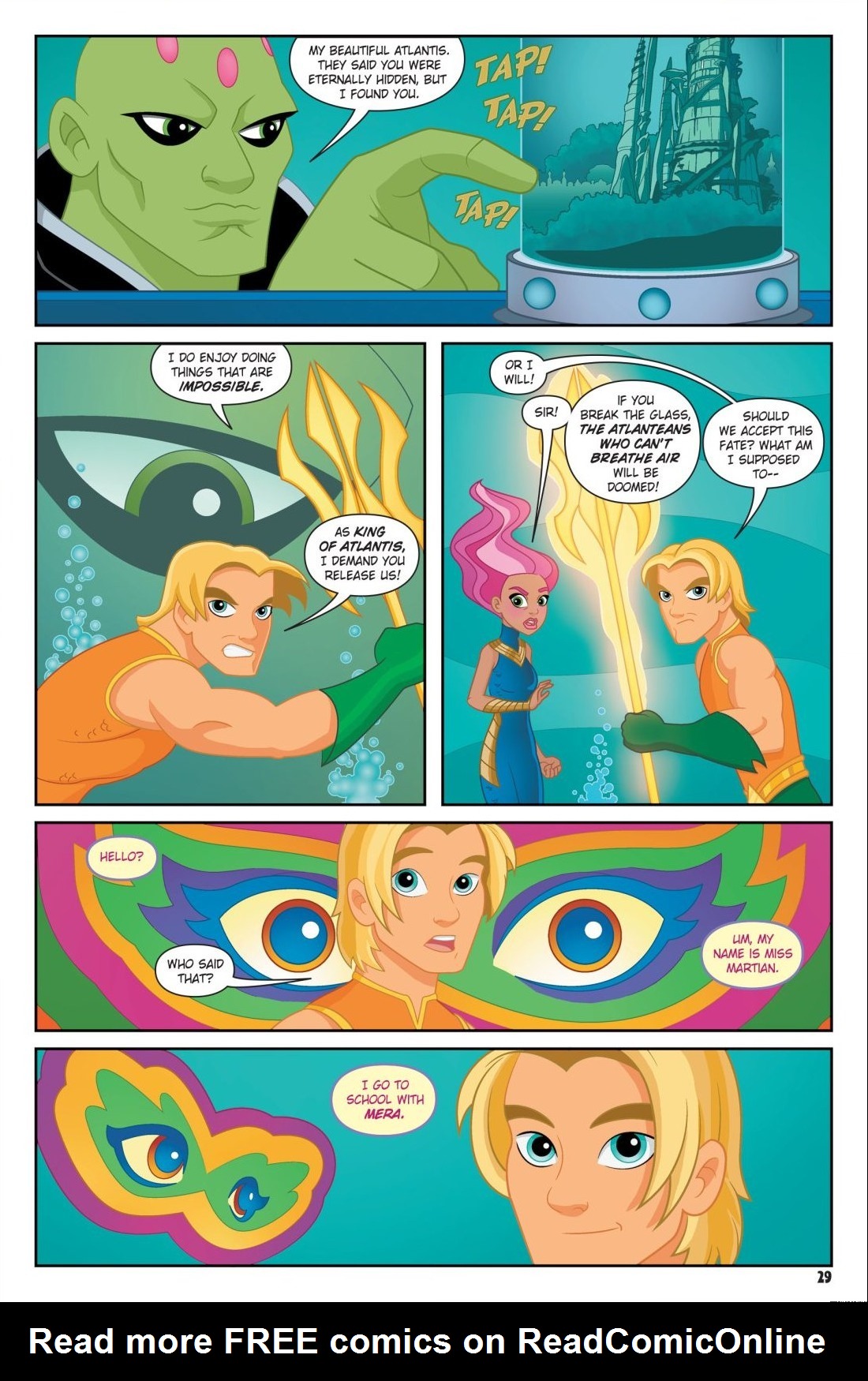 Read online DC Super Hero Girls: Search for Atlantis comic -  Issue # TPB - 29