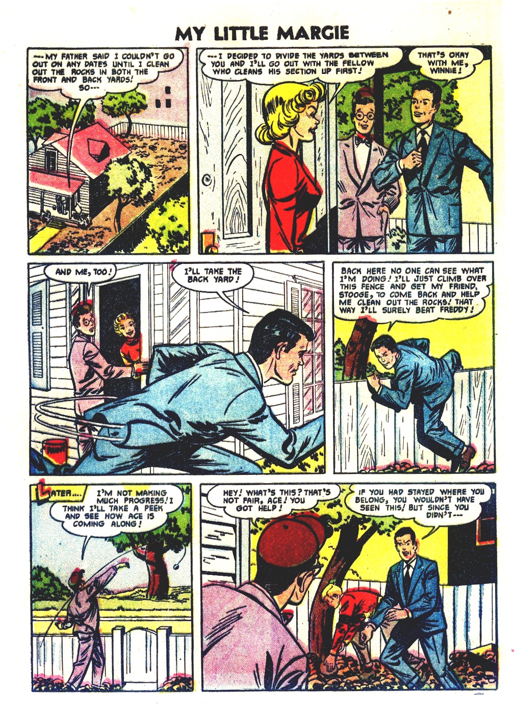 Read online My Little Margie (1954) comic -  Issue #8 - 32