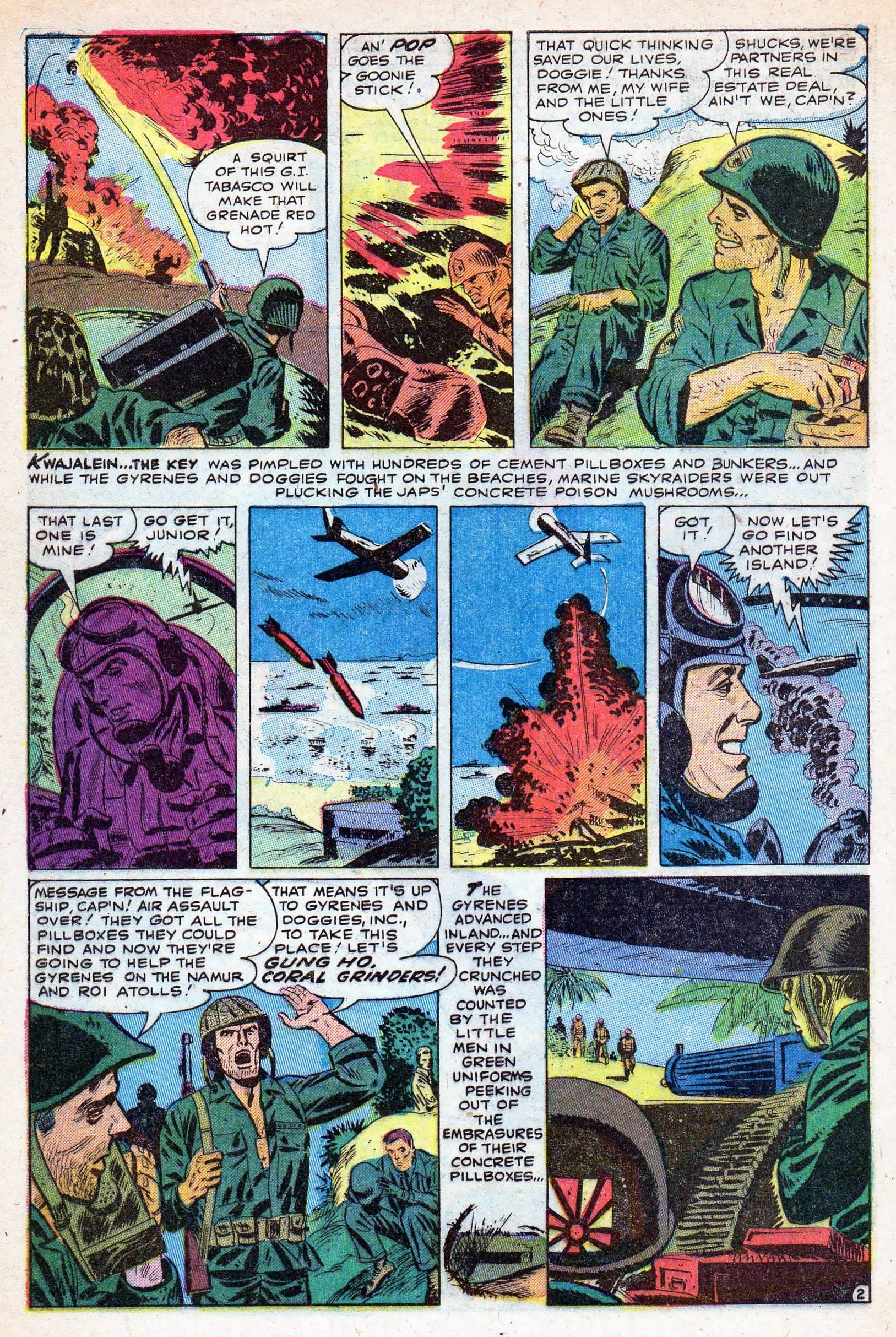Read online Marines in Battle comic -  Issue #4 - 28