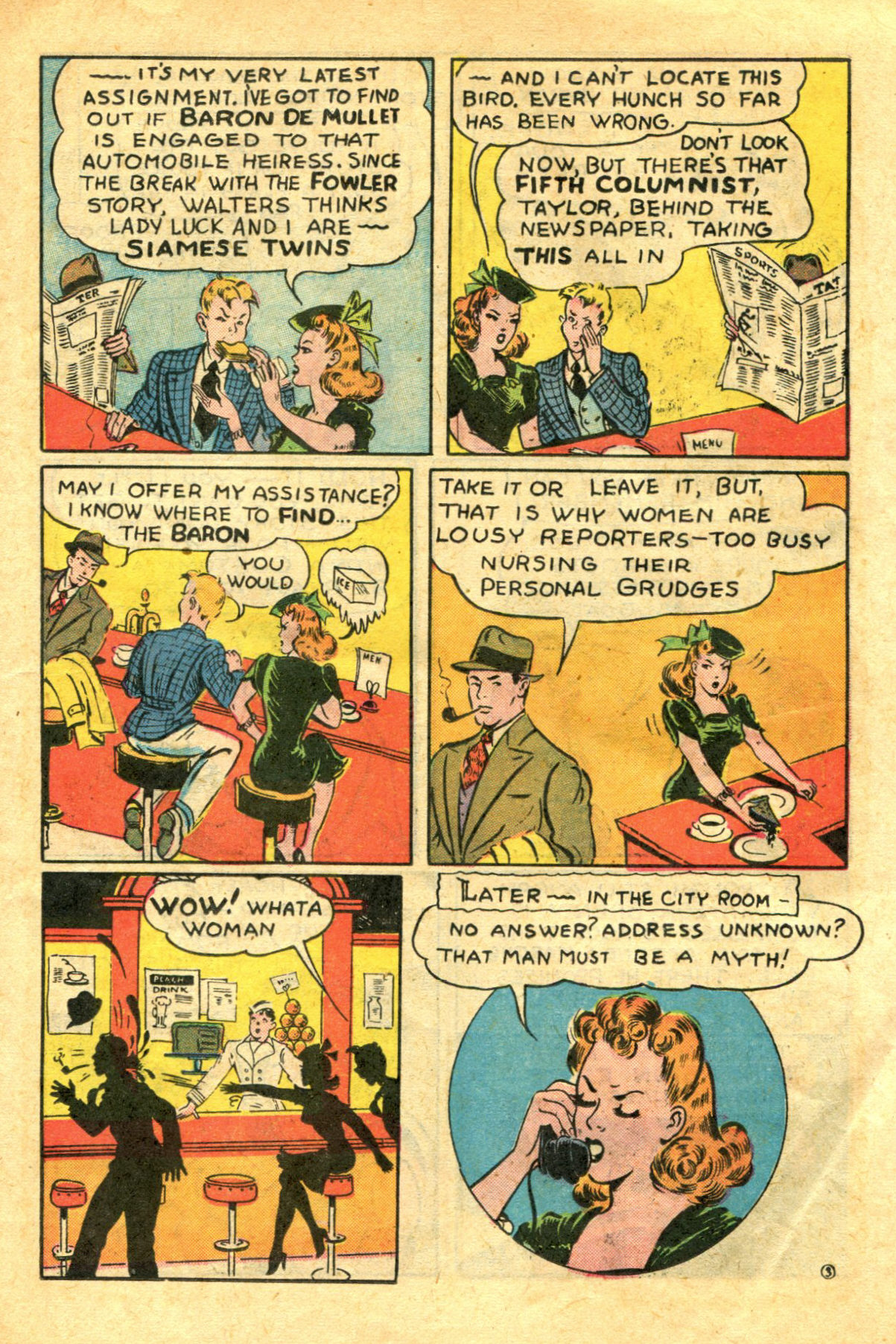Read online Brenda Starr (1947) comic -  Issue #13 - 13