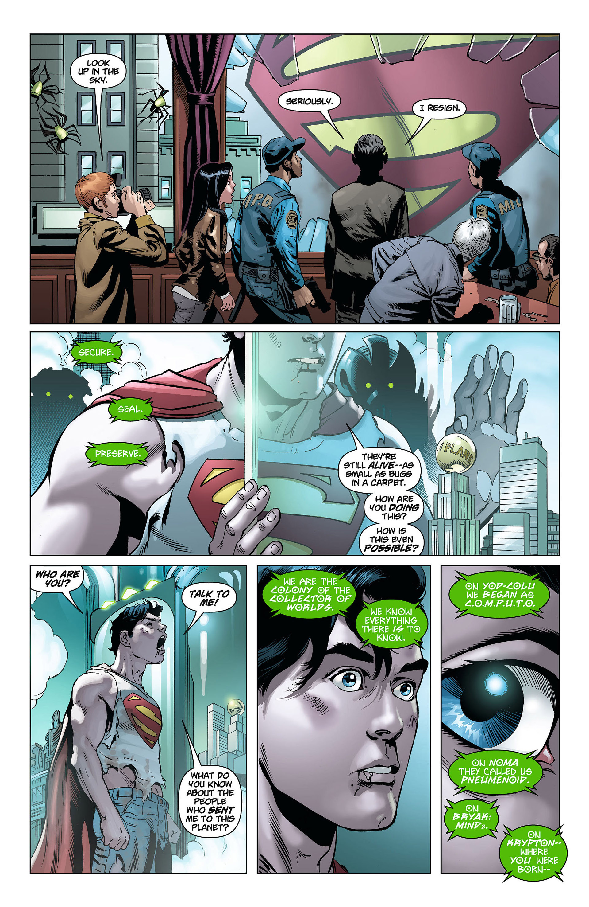 Read online Action Comics (2011) comic -  Issue #7 - 17