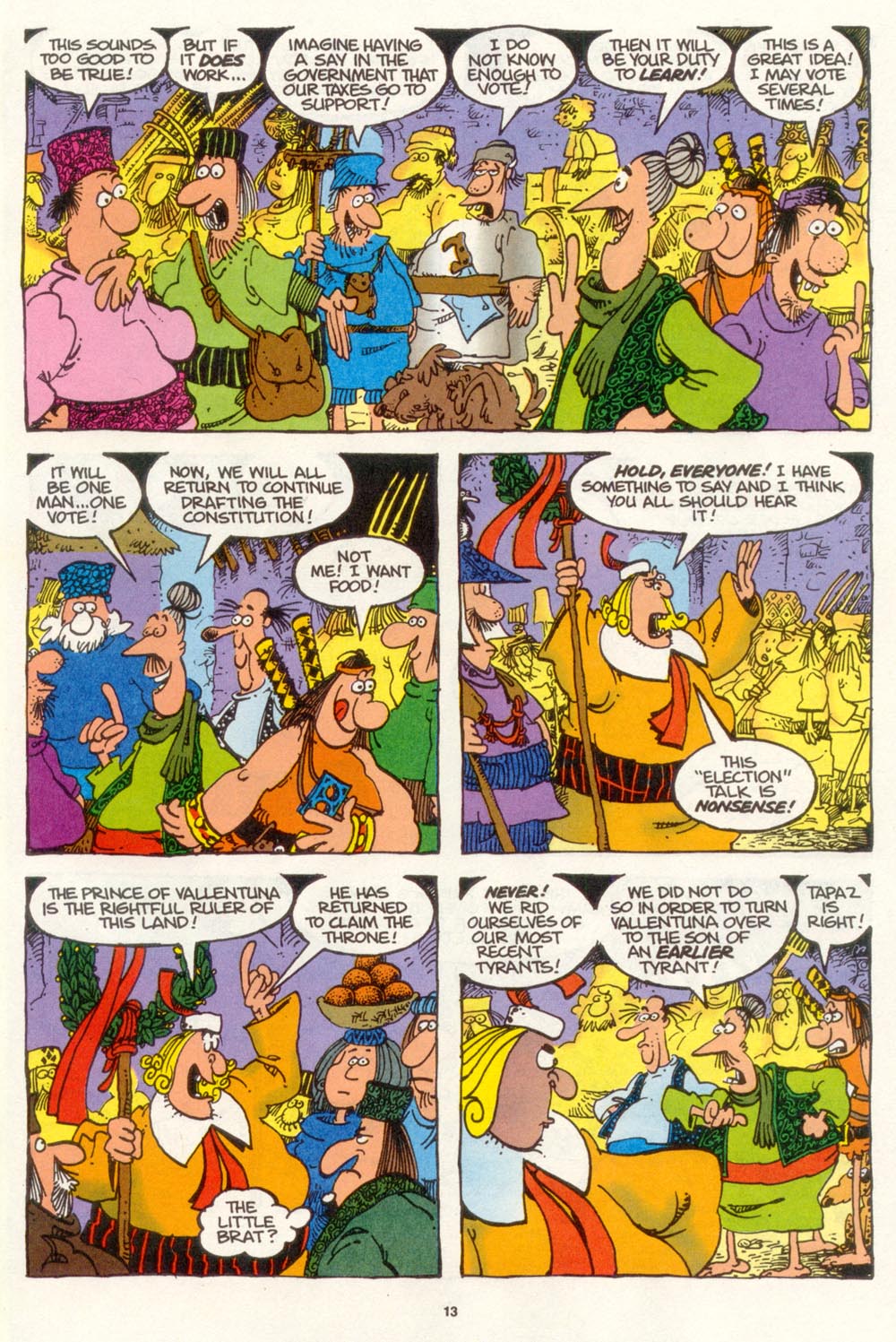 Read online Sergio Aragonés Groo the Wanderer comic -  Issue #108 - 15