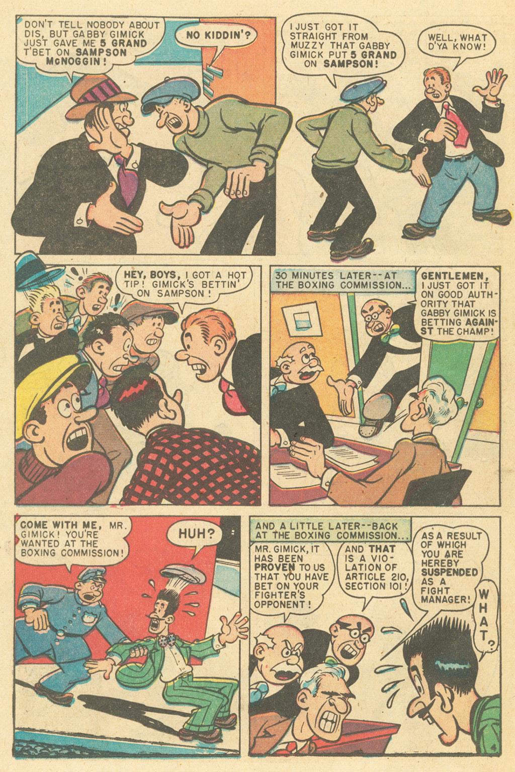 Read online Margie Comics comic -  Issue #38 - 36