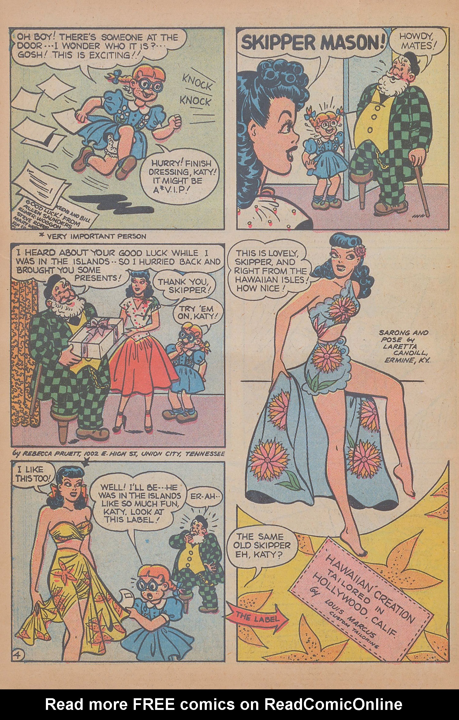 Read online Katy Keene (1949) comic -  Issue #1 - 6