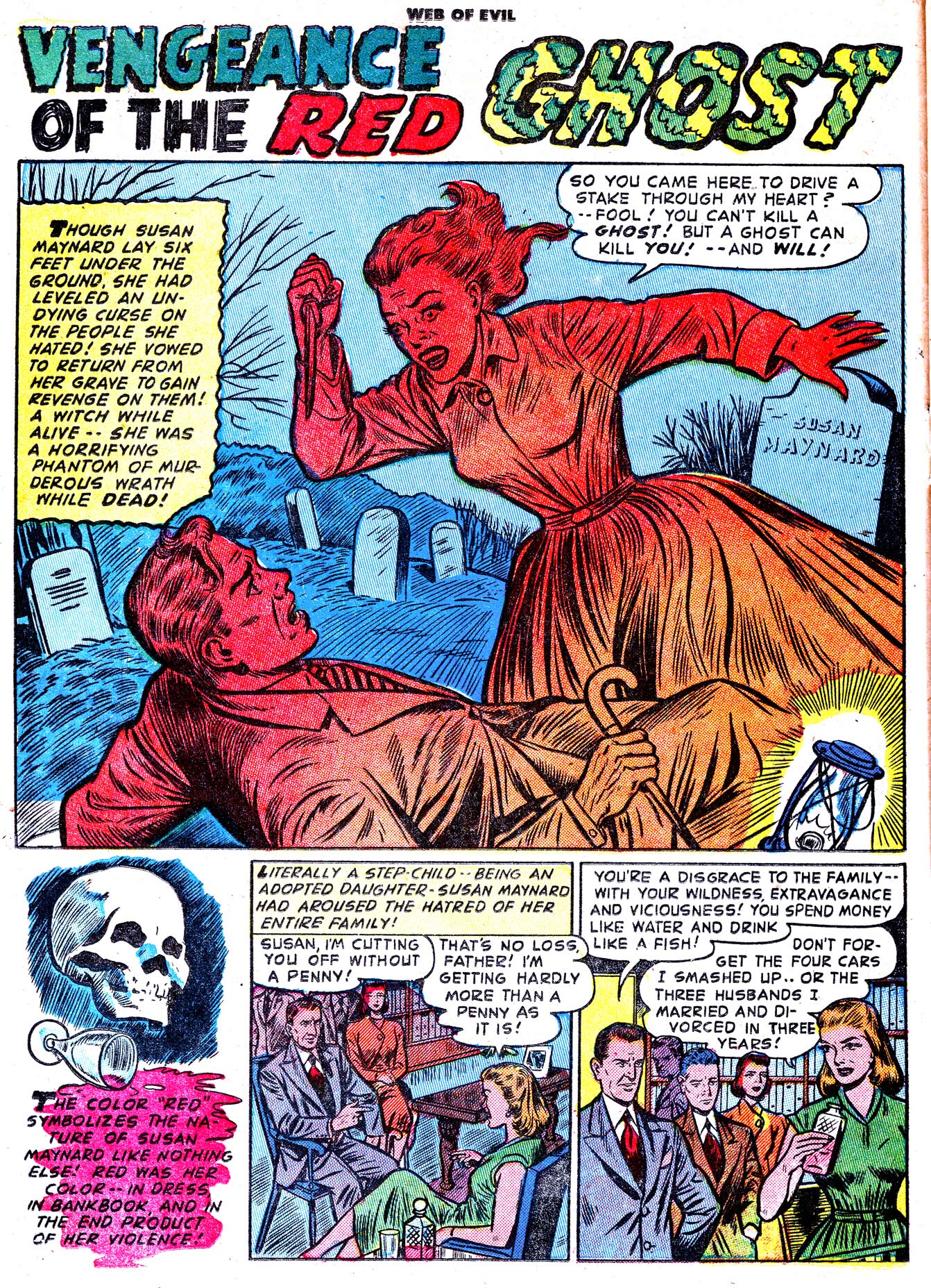 Read online Web of Evil comic -  Issue #3 - 12