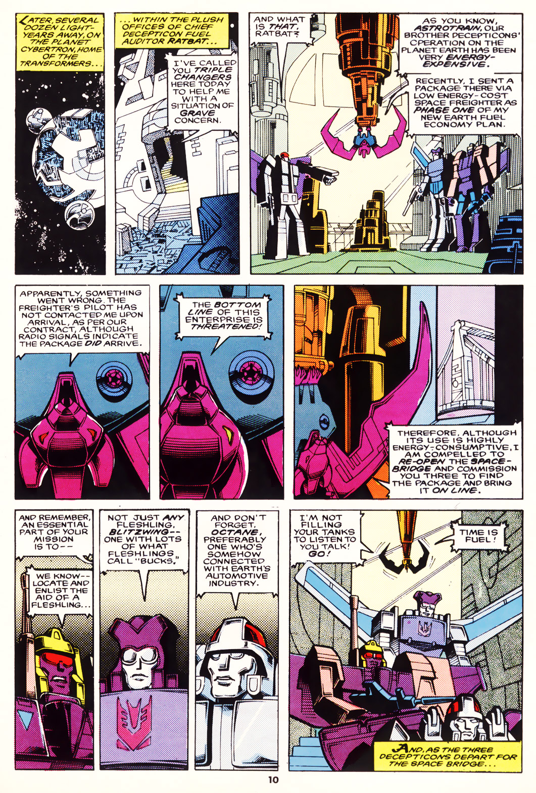 Read online The Transformers (UK) comic -  Issue #123 - 9