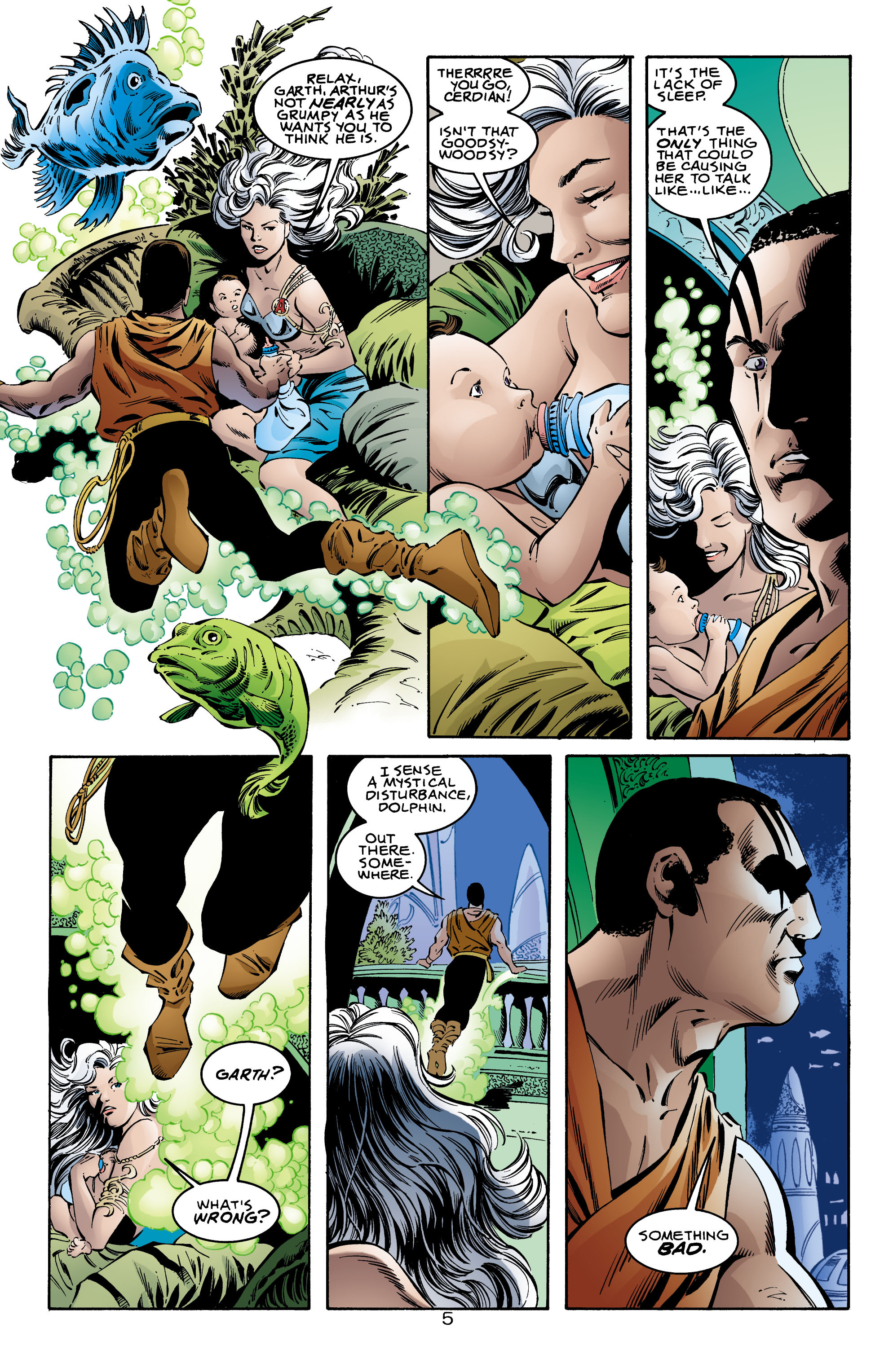 Aquaman (1994) Issue #71 #77 - English 6