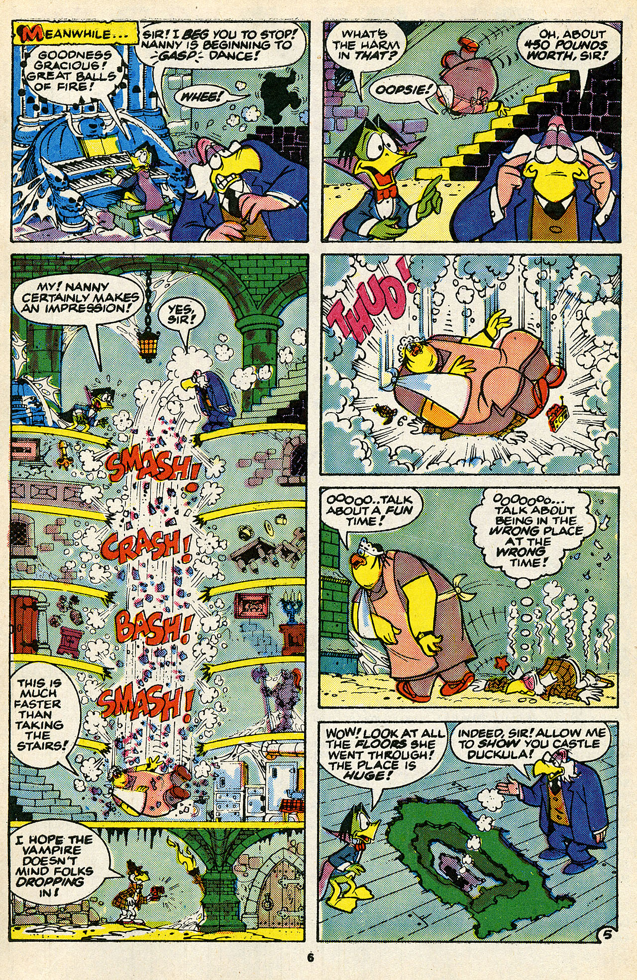 Read online Count Duckula comic -  Issue #1 - 8