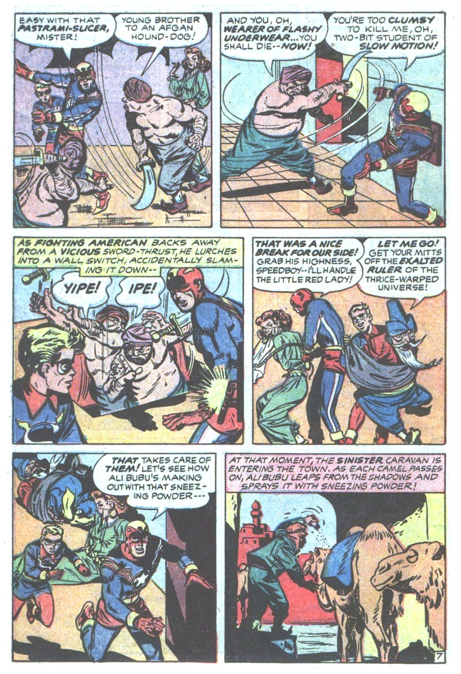 Read online Fighting American (1954) comic -  Issue #7 - 10