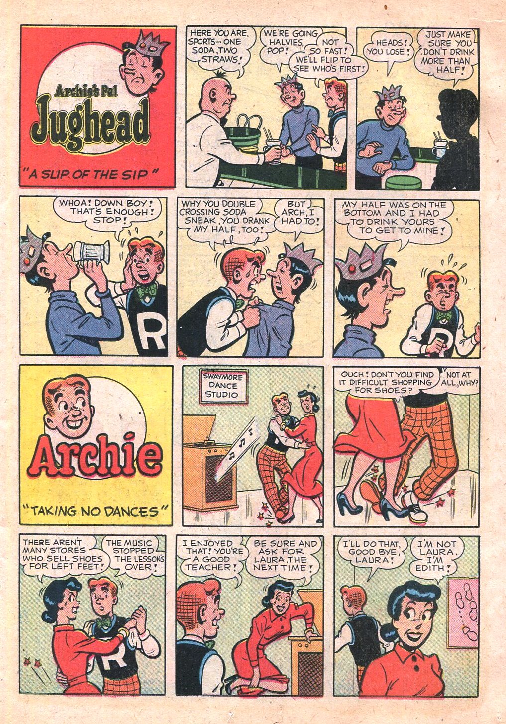 Read online Archie's Joke Book Magazine comic -  Issue #1 - 11