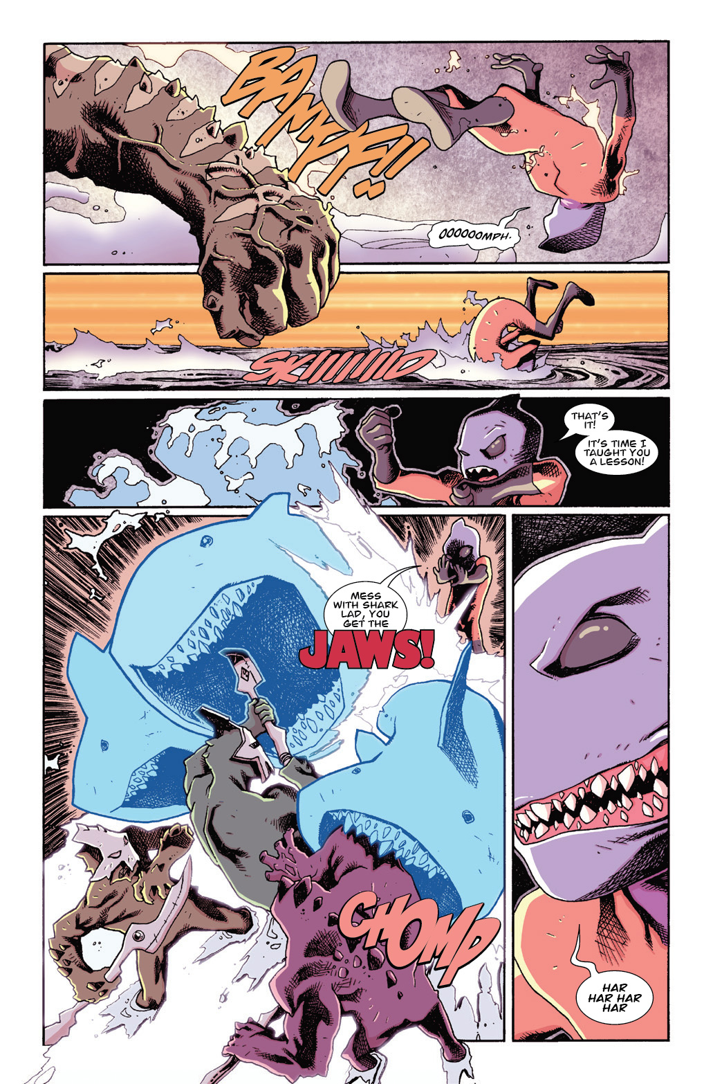 Read online Gladstone's School for World Conquerors (2013) comic -  Issue #3 - 4